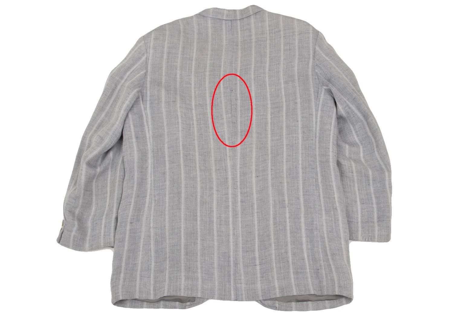 Yohji Yamamoto Yohji Yamamoto Linen Blend Stripe Jacket Size US M / EU 48-50 / 2 - 17 Thumbnail