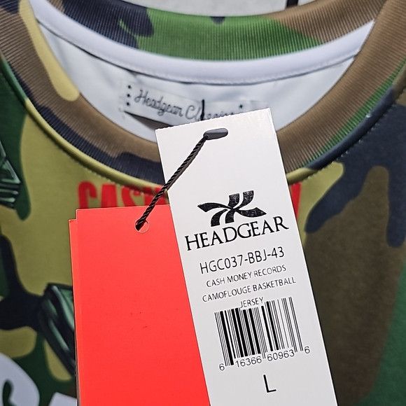 Other Cash Money Records Camo Basketball Jersey Size Large NWT Size US L / EU 52-54 / 3 - 5 Thumbnail