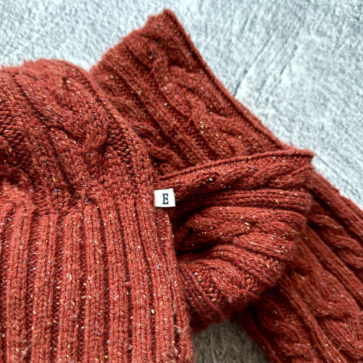 Edwin Men’s Knitt Sweater Edwin Oiler Red Size: S/M Size US S / EU 44-46 / 1 - 8 Thumbnail