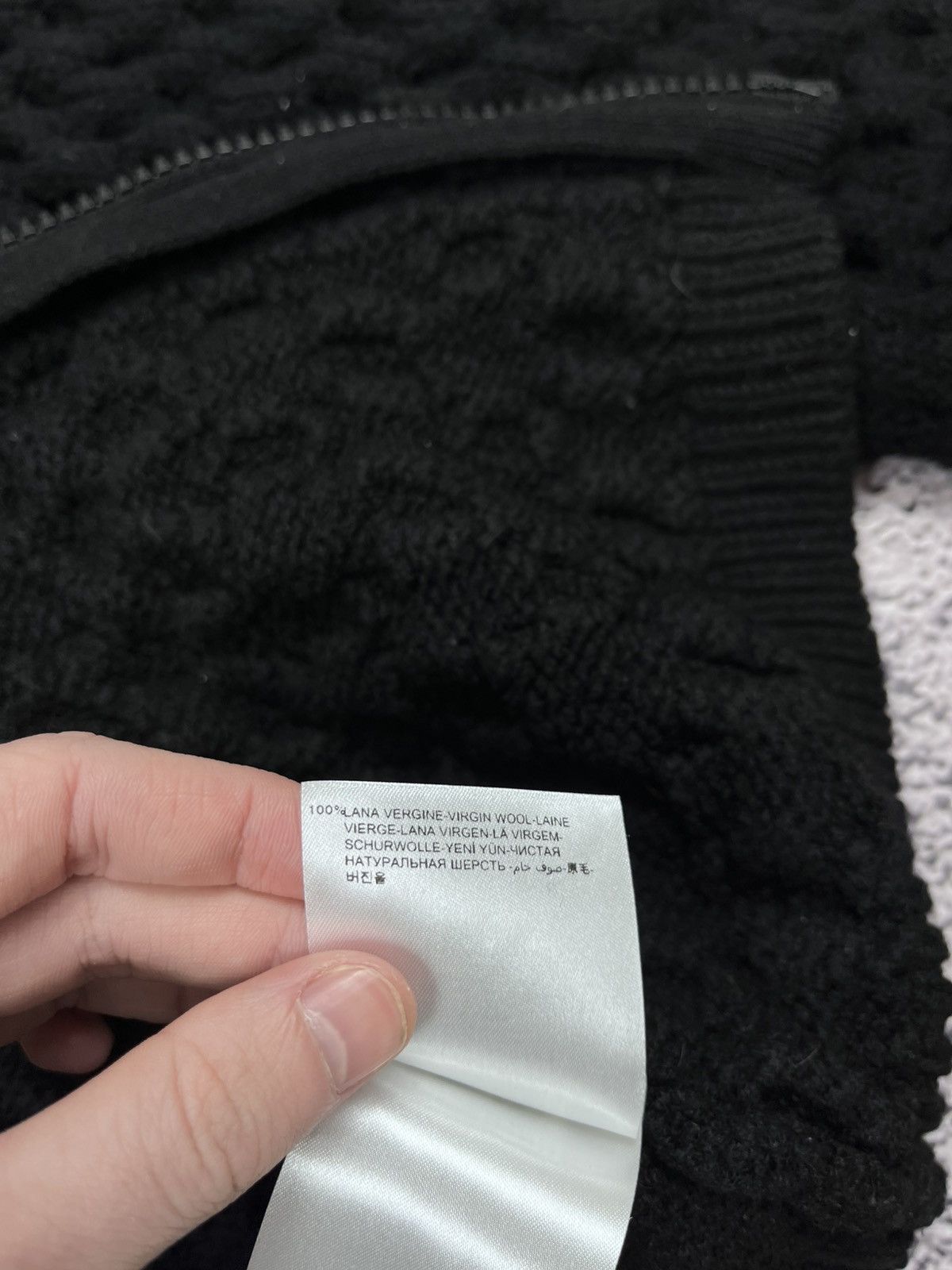 Moncler Moncler Maglione Tricot Alla Coreana Heavy Cable Knit Size L / US 10 / IT 46 - 10 Thumbnail