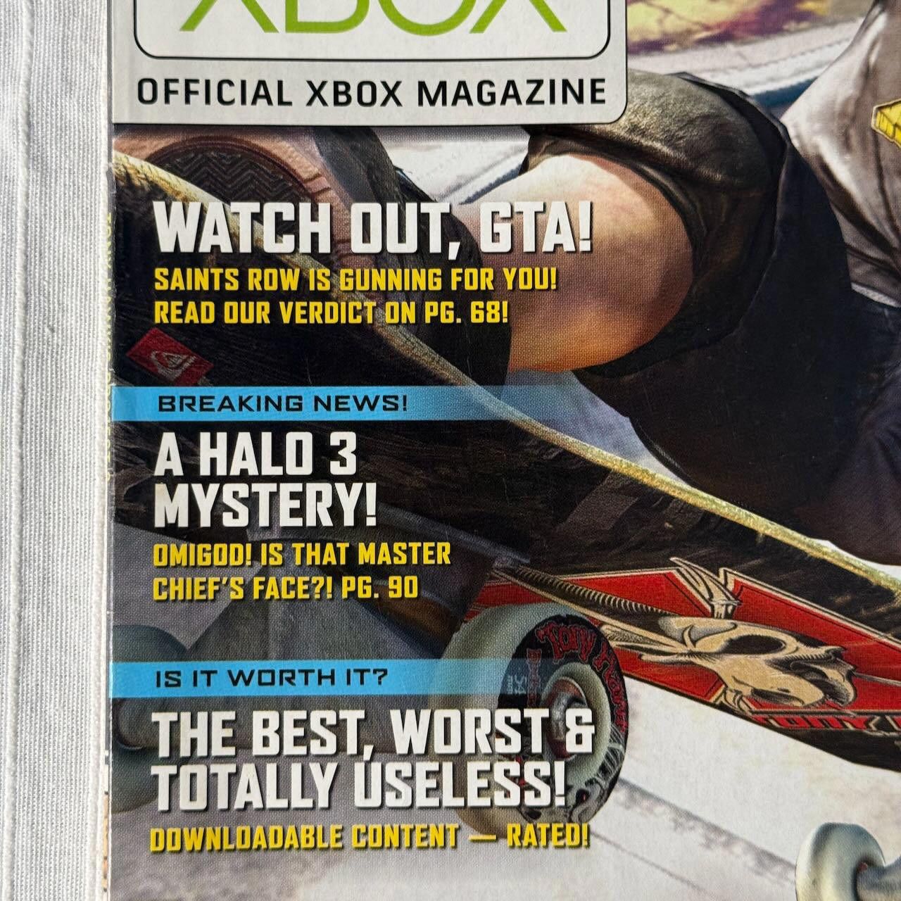 Other VTG XBOX Magazine #62 October 2006 Tony Hawk's Project 8 Size ONE SIZE - 3 Thumbnail