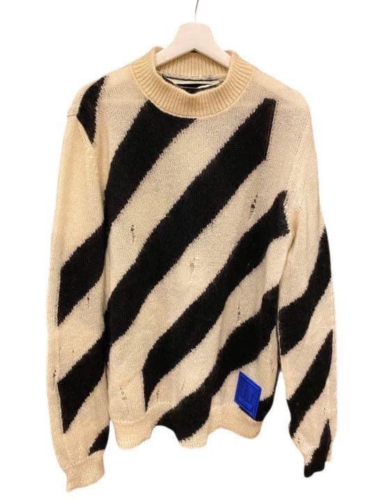 Off-White Off-White Knit Sweatshirt Size US L / EU 52-54 / 3 - 1 Thumbnail