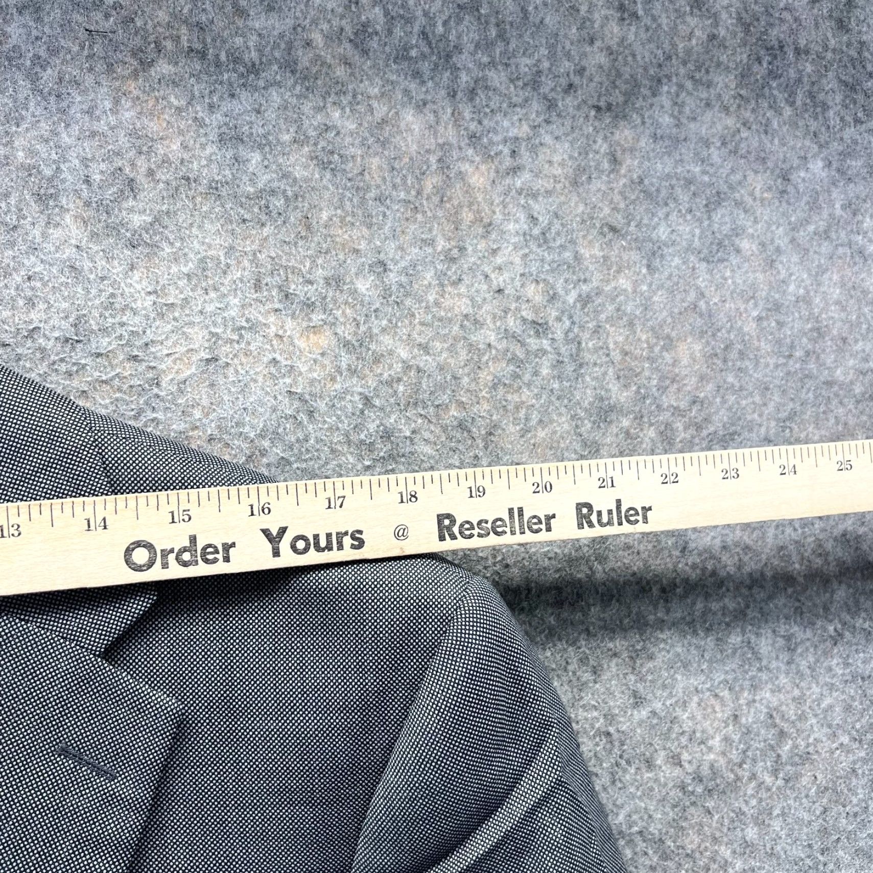 Ralph Lauren Lauren Ralph Lauren Blazer Sport Coat Jacket Mens 40S Gray Wool Short Short Coat Two-Button Two-Button Jacket Mens Vintage N/A Size US 40 / EU 56 - 6 Thumbnail