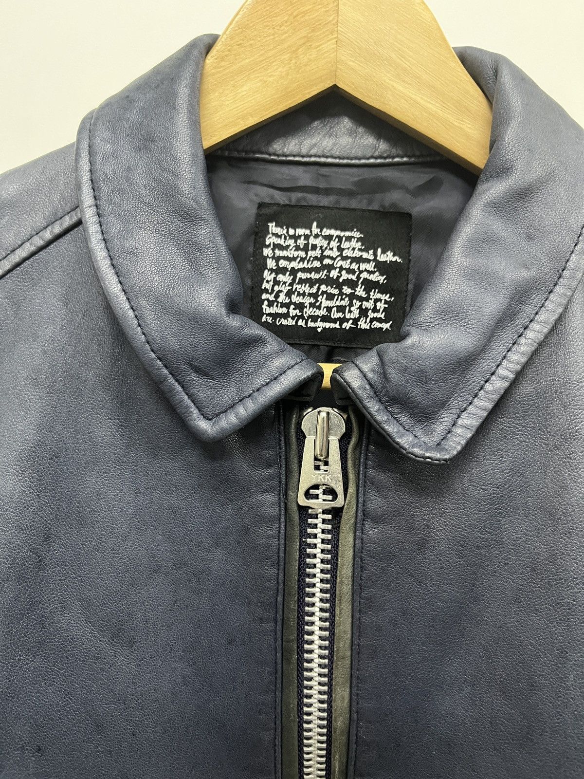 KMRii Nano Universe Archive Goat Leather Biker Jacket Punk Size US M / EU 48-50 / 2 - 3 Thumbnail