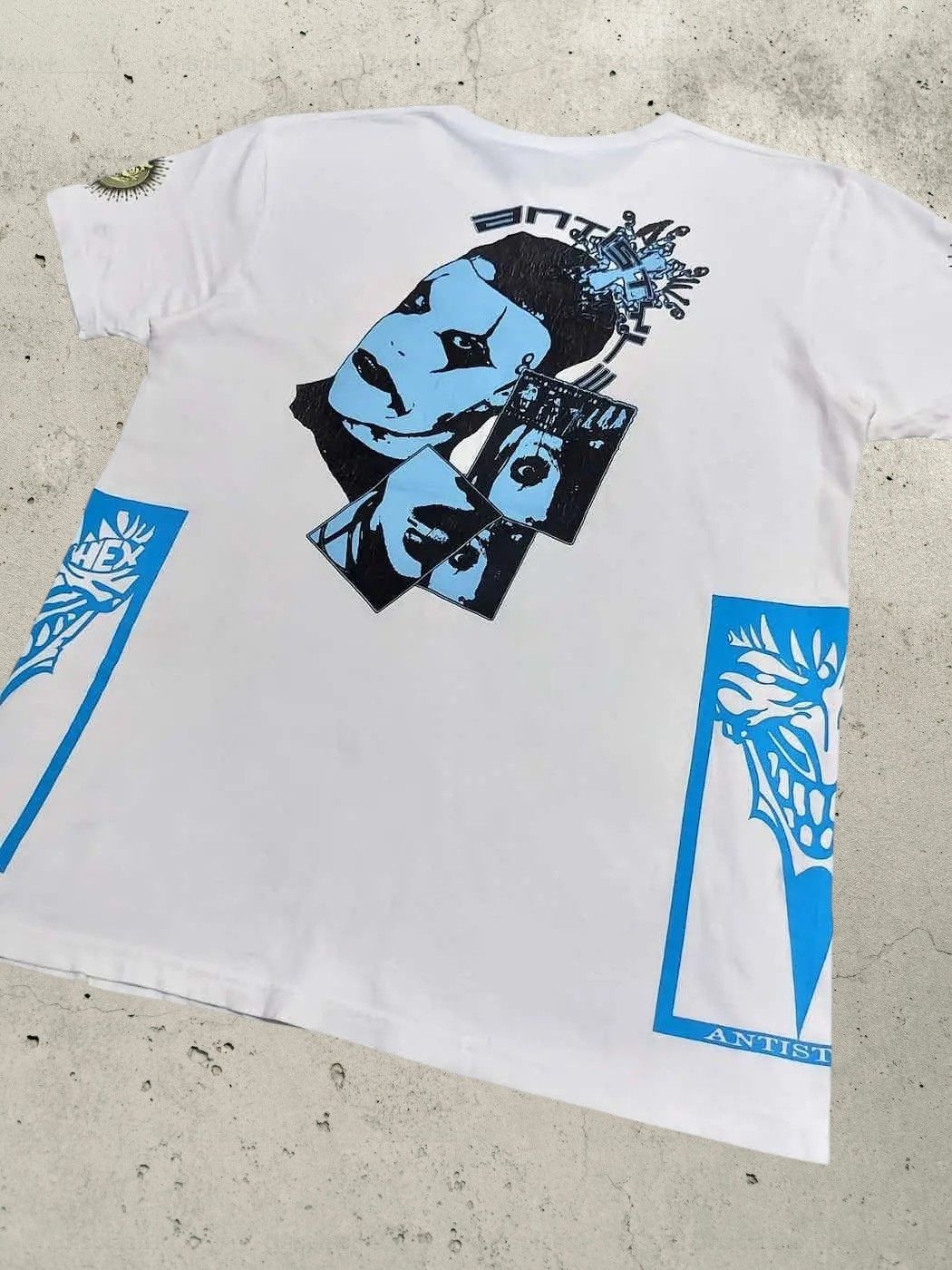 Hex Antistyle Very Rare! Vintage Hex Antistyle Punk "The Crow" Graphic Tee Size US L / EU 52-54 / 3 - 4 Thumbnail