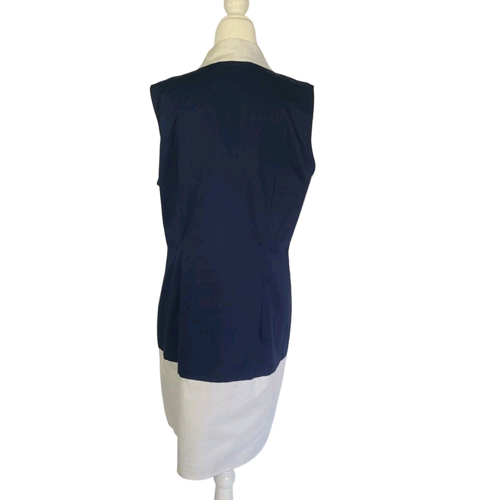 Other New Sail to Sable Navy White Colorblock Sheath Dress XL Size XL / US 12-14 / IT 48-50 - 6 Thumbnail