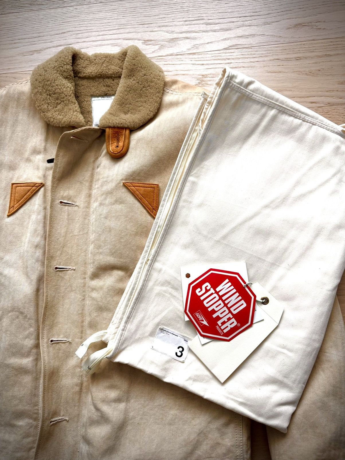 Visvim Visvim Deckhand Jkt N.D. (Lt Mud Shearling) Size US L / EU 52-54 / 3 - 9 Thumbnail