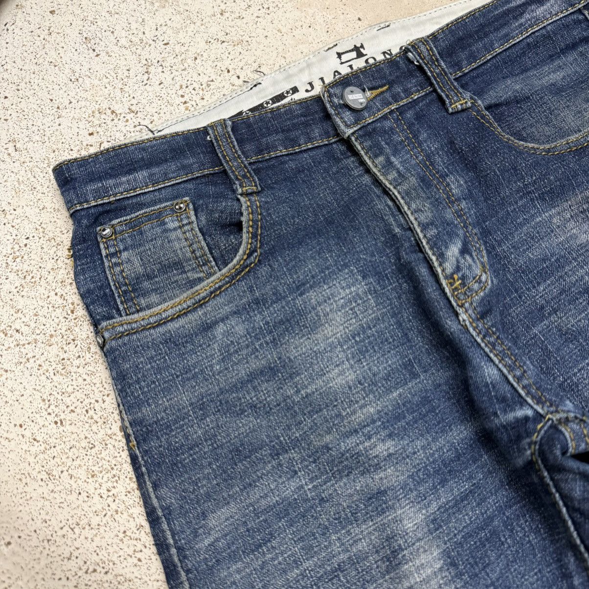 Japanese Brand I6w9 Style Distressed Skinny Denim Pants Size US 29 - 8 Thumbnail