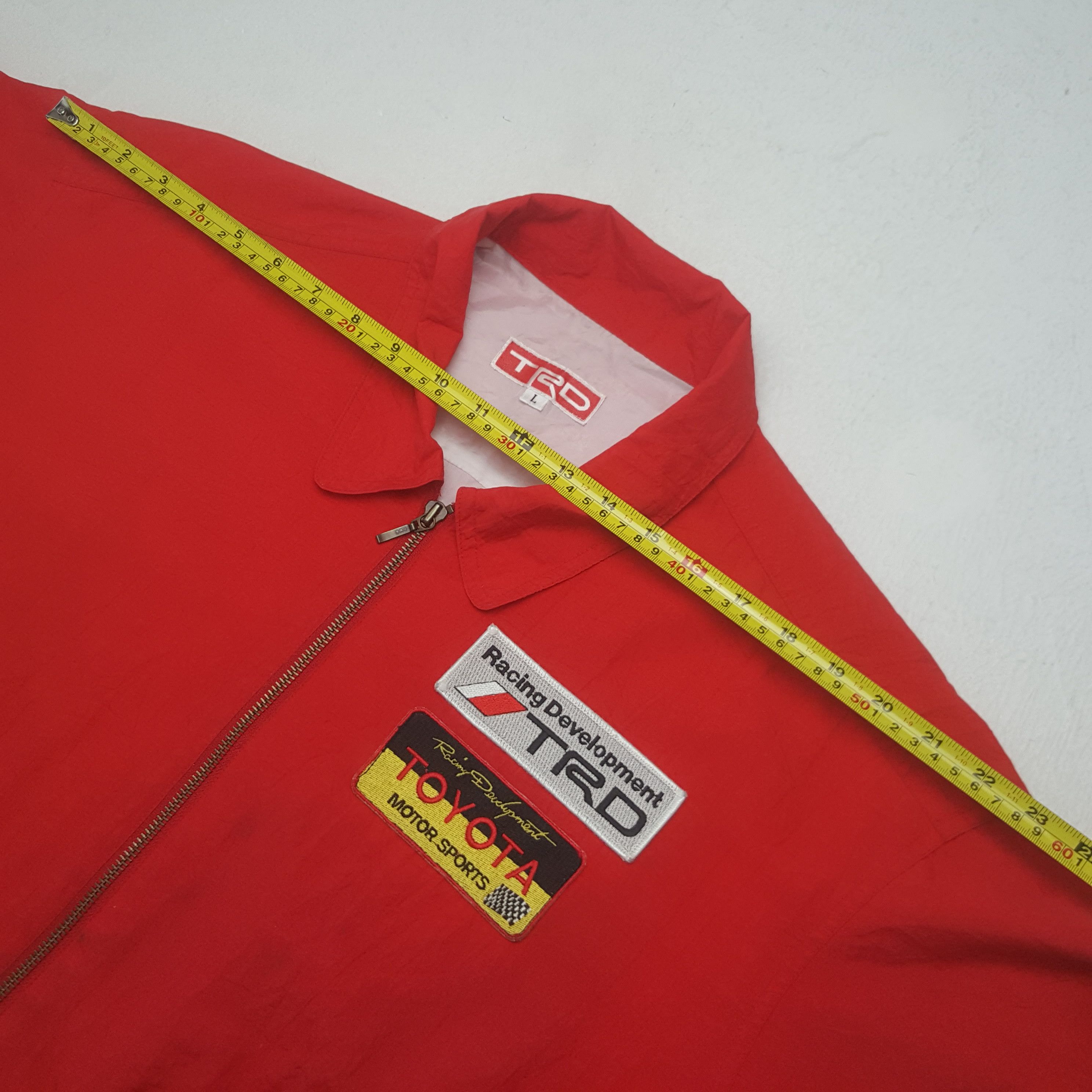 Japanese Brand Vintage TRD Racing Windbreaker Sport Bomber Jacket Size US L / EU 52-54 / 3 - 6 Thumbnail