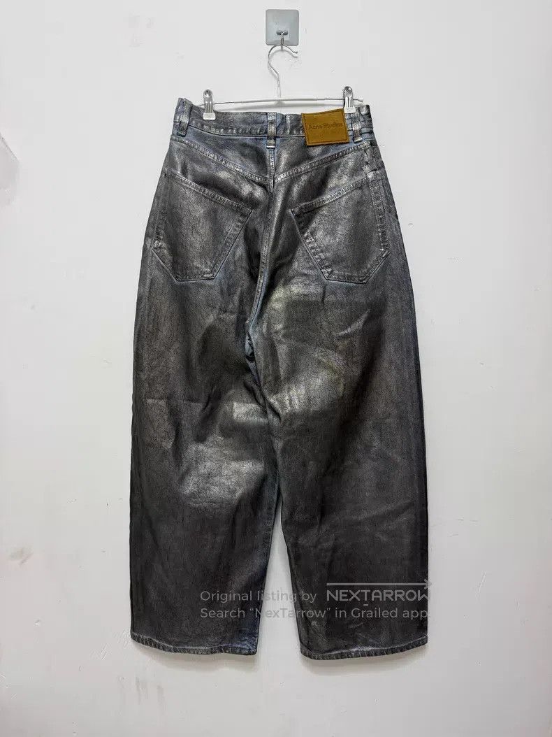 Acne Studios Acne Studios Super Baggy 3D Printed Illusion Foil Coated L Size US 28 / EU 44 - 2 Thumbnail