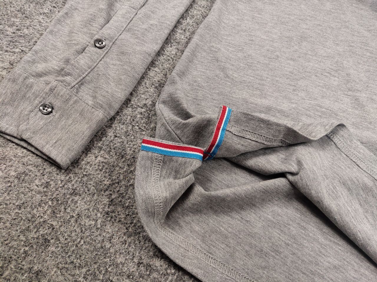 Japanese Brand Porsche Design Classic Herren Rugby Long Sleeve Polo Shirt Size US L / EU 52-54 / 3 - 14 Thumbnail