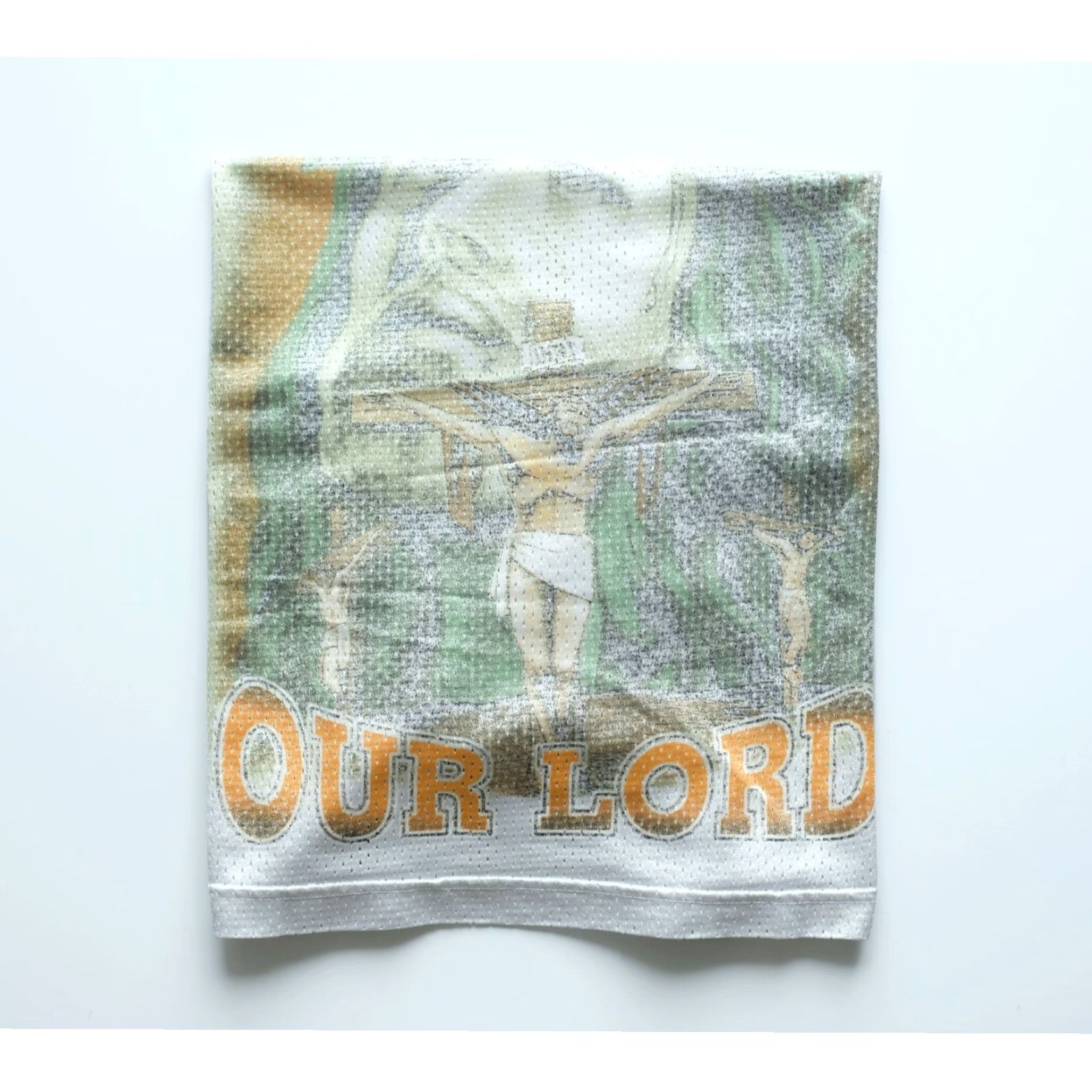 Vintage VINTAGE GOD OUR LORD VTG 90s Y2K JERSEY RELIGION WHITE MEN SZ L T-Shirt Men Household Graphic Print Jerseys 90s Retro Size US L / EU 52-54 / 3 - 4 Thumbnail