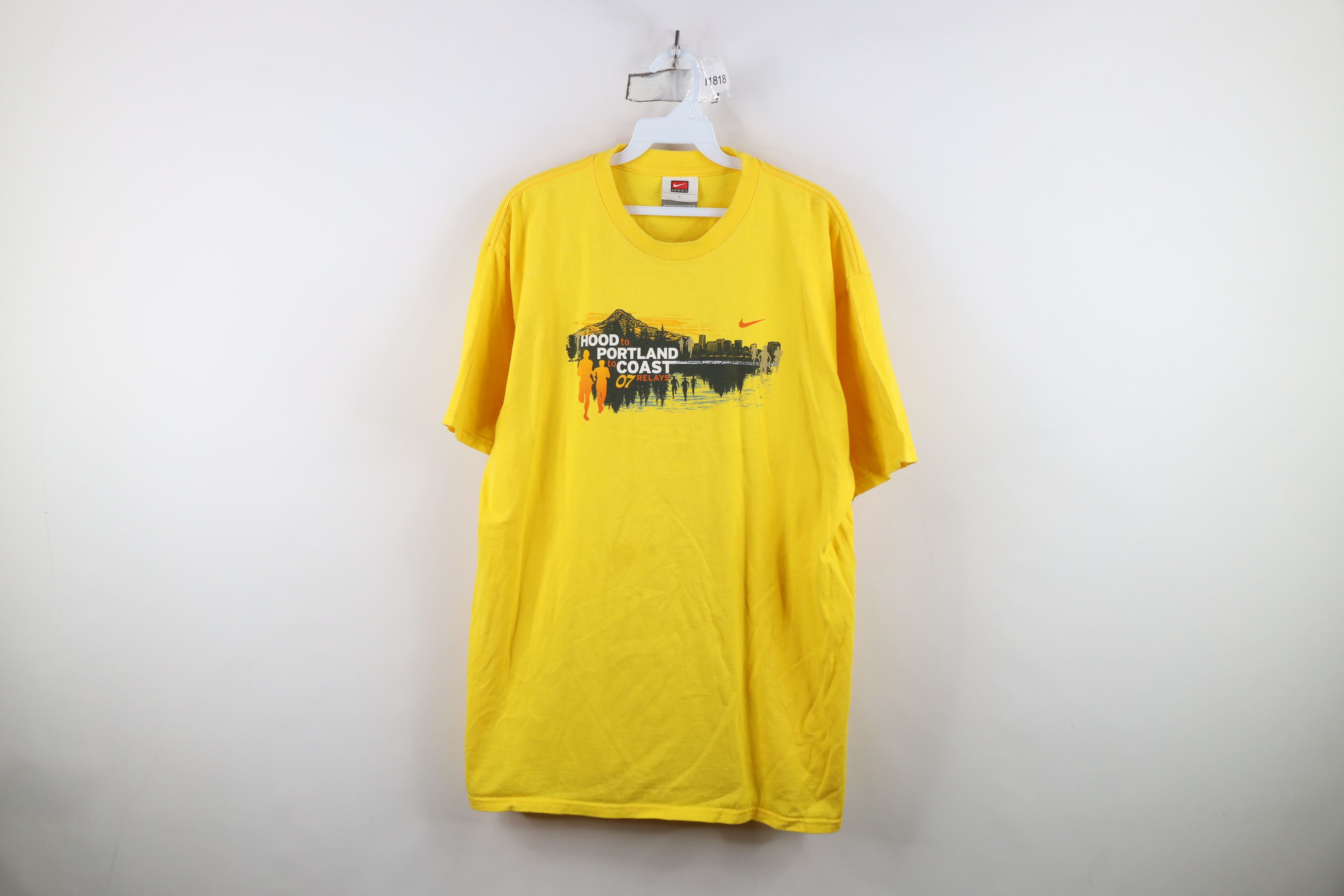 Nike Vintage Y2K Nike Portland to Coast Relays Mini T-Shirt Size US L / EU 52-54 / 3 - 1 Thumbnail