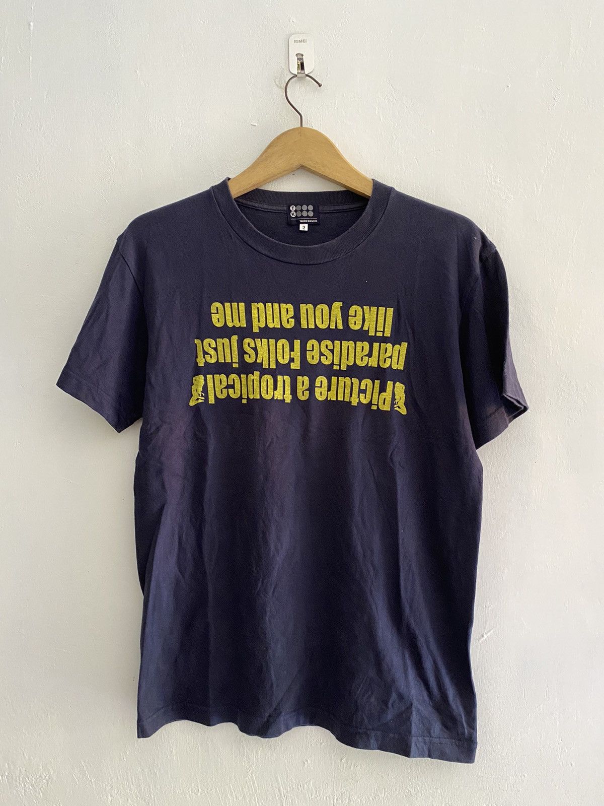 Hysteric Glamour Crazy Takeo kikuchi quotes tshirt Size US M / EU 48-50 / 2 - 1 Thumbnail