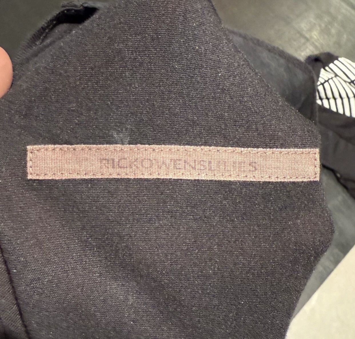 Rick Owens Rickowens special women's clothing line vestwith shawl skirt Size M / US 6-8 / IT 42-44 - 5 Thumbnail
