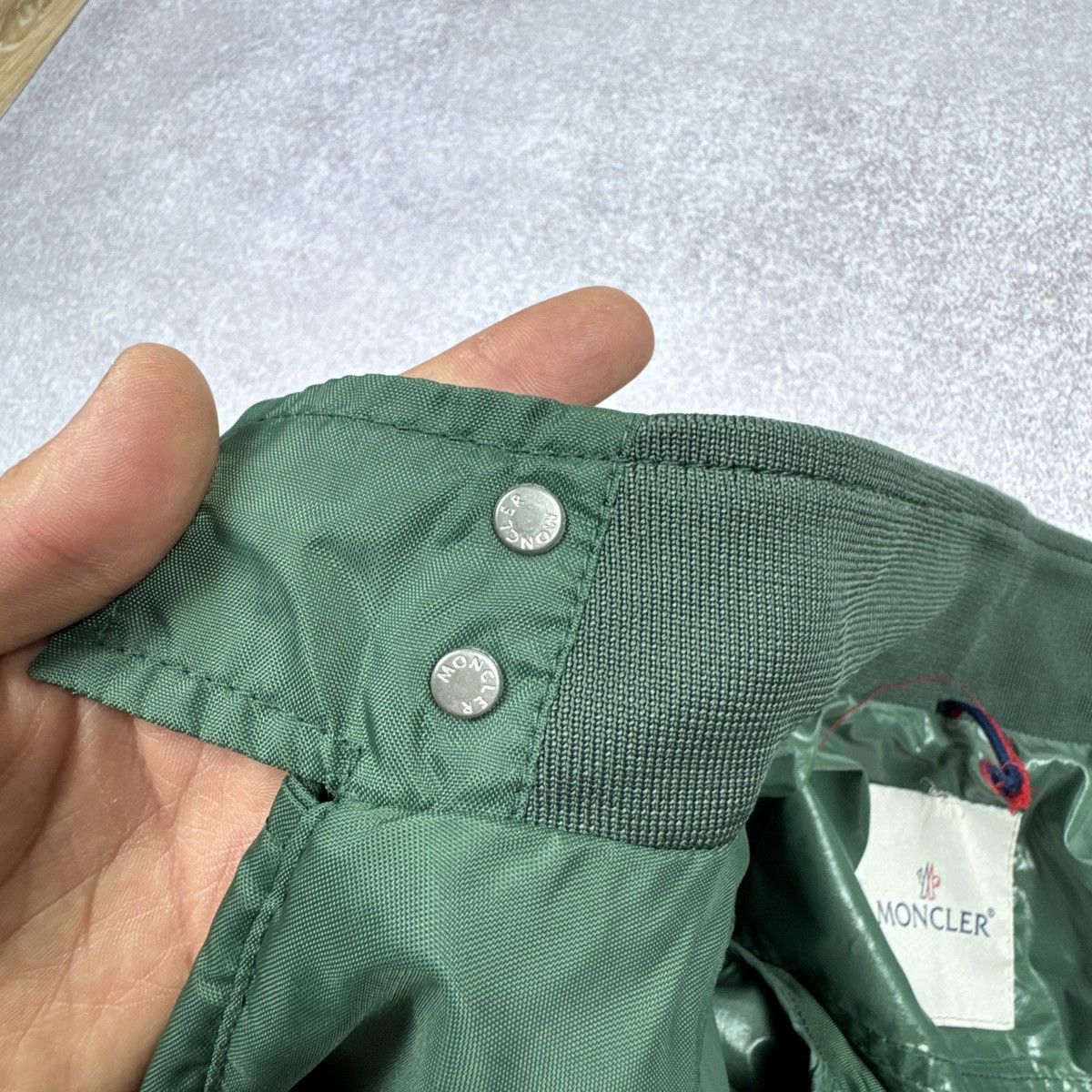 Moncler Men`s Moncler Emile Green Nylon Bomber Jacket Size 2 / M Size US M / EU 48-50 / 2 - 23 Thumbnail