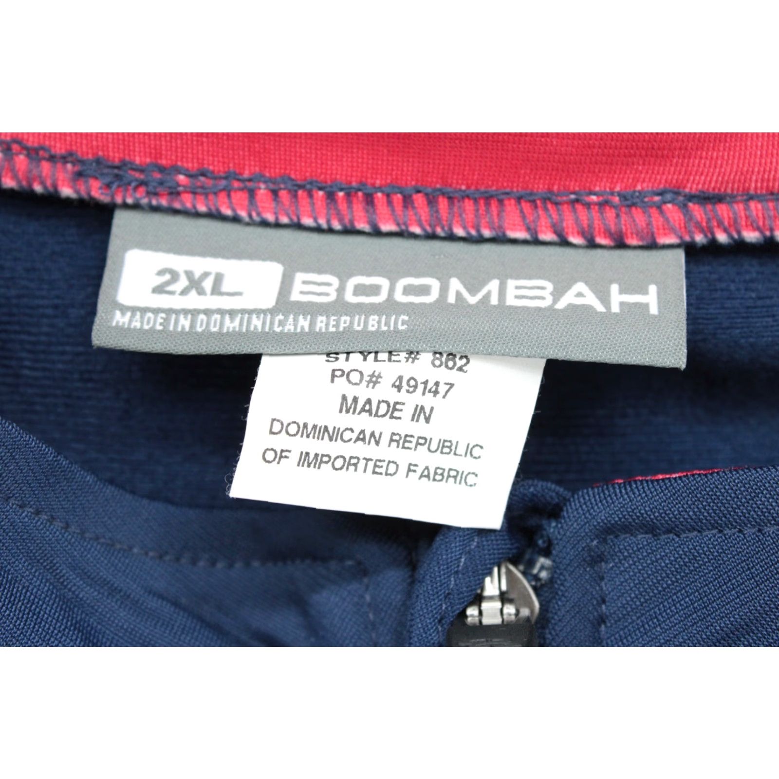 Vintage Boombah Track Jacket Men 2XL Blue Full Zip Activewear Preppy Warm Up Size US XXL / EU 58 / 5 - 2 Thumbnail