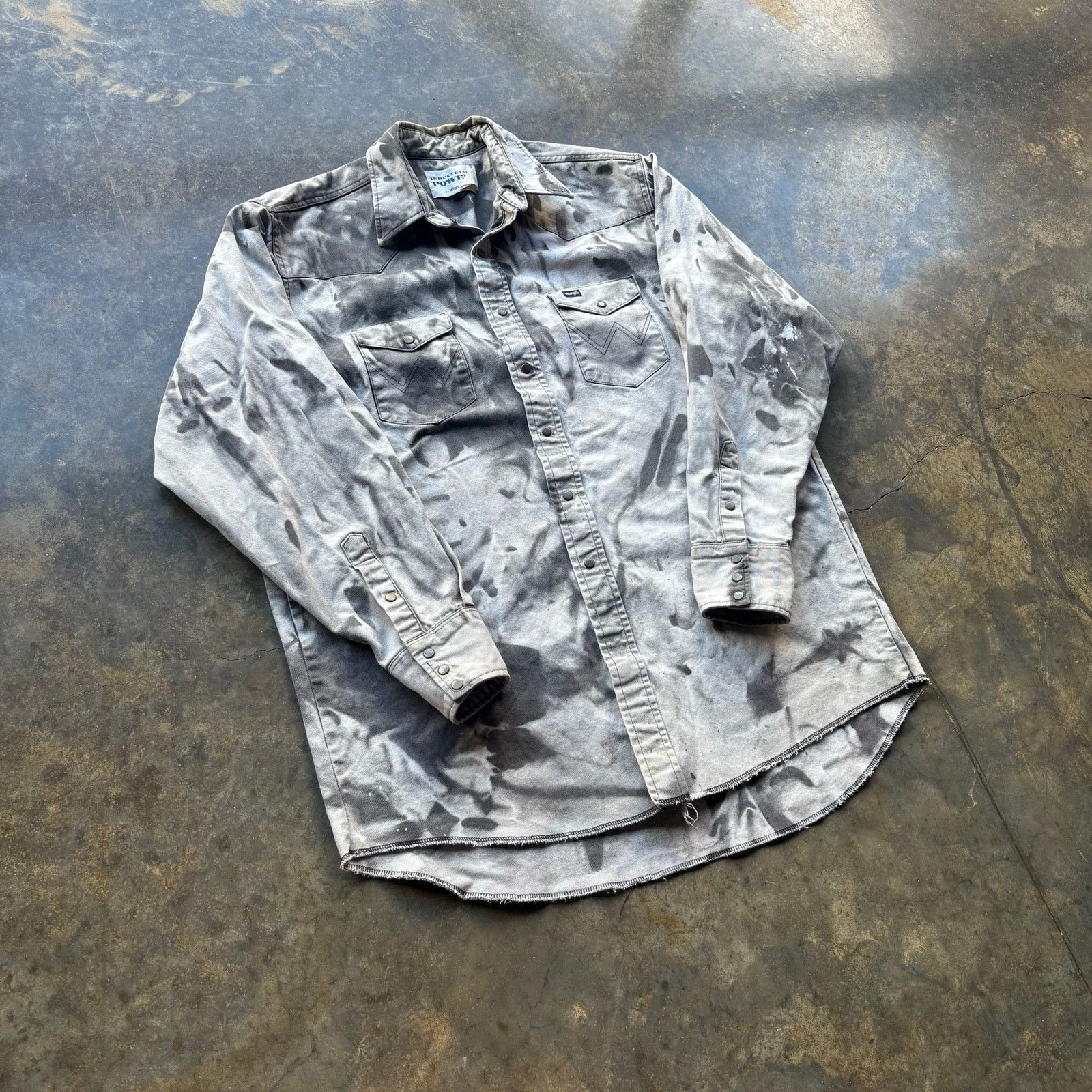 Wrangler Very Rare Wrangler Industrial Power Work Shirt Size US XL / EU 56 / 4 - 2 Thumbnail