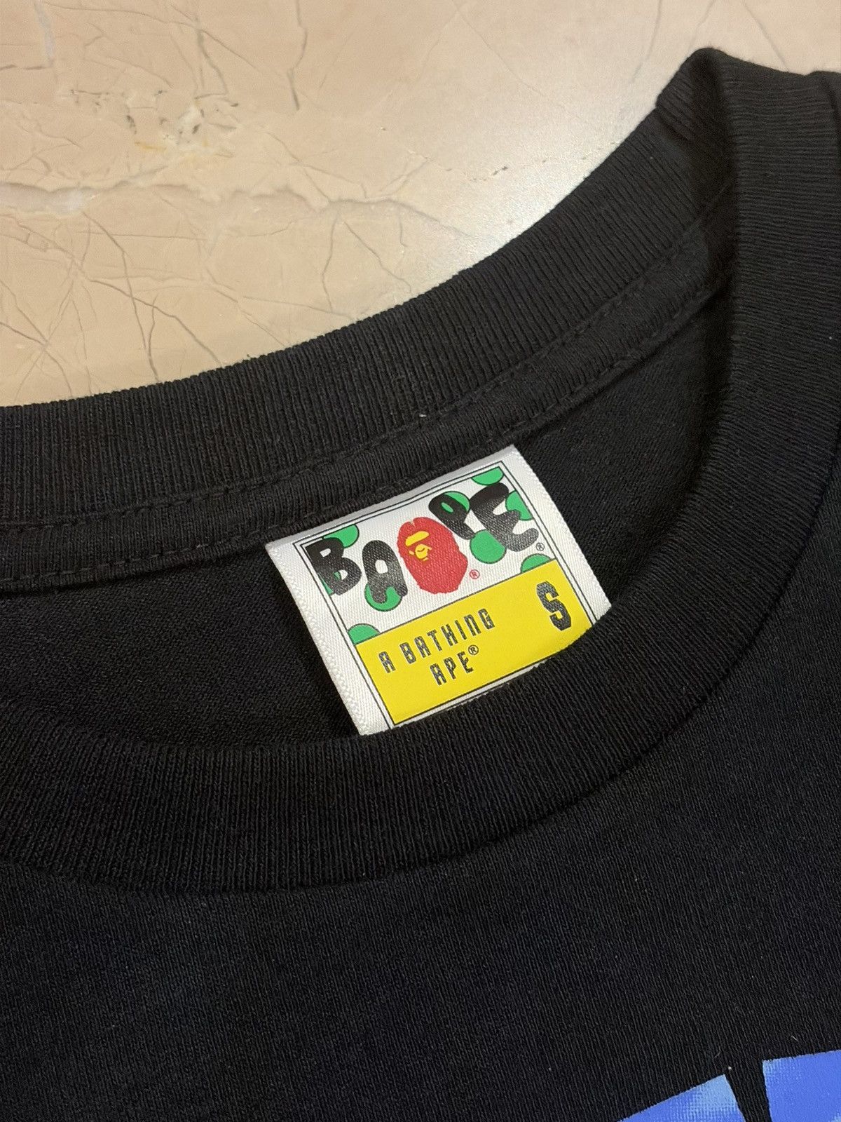 Bape Bape liquid camo college tee Size US S / EU 44-46 / 1 - 3 Thumbnail
