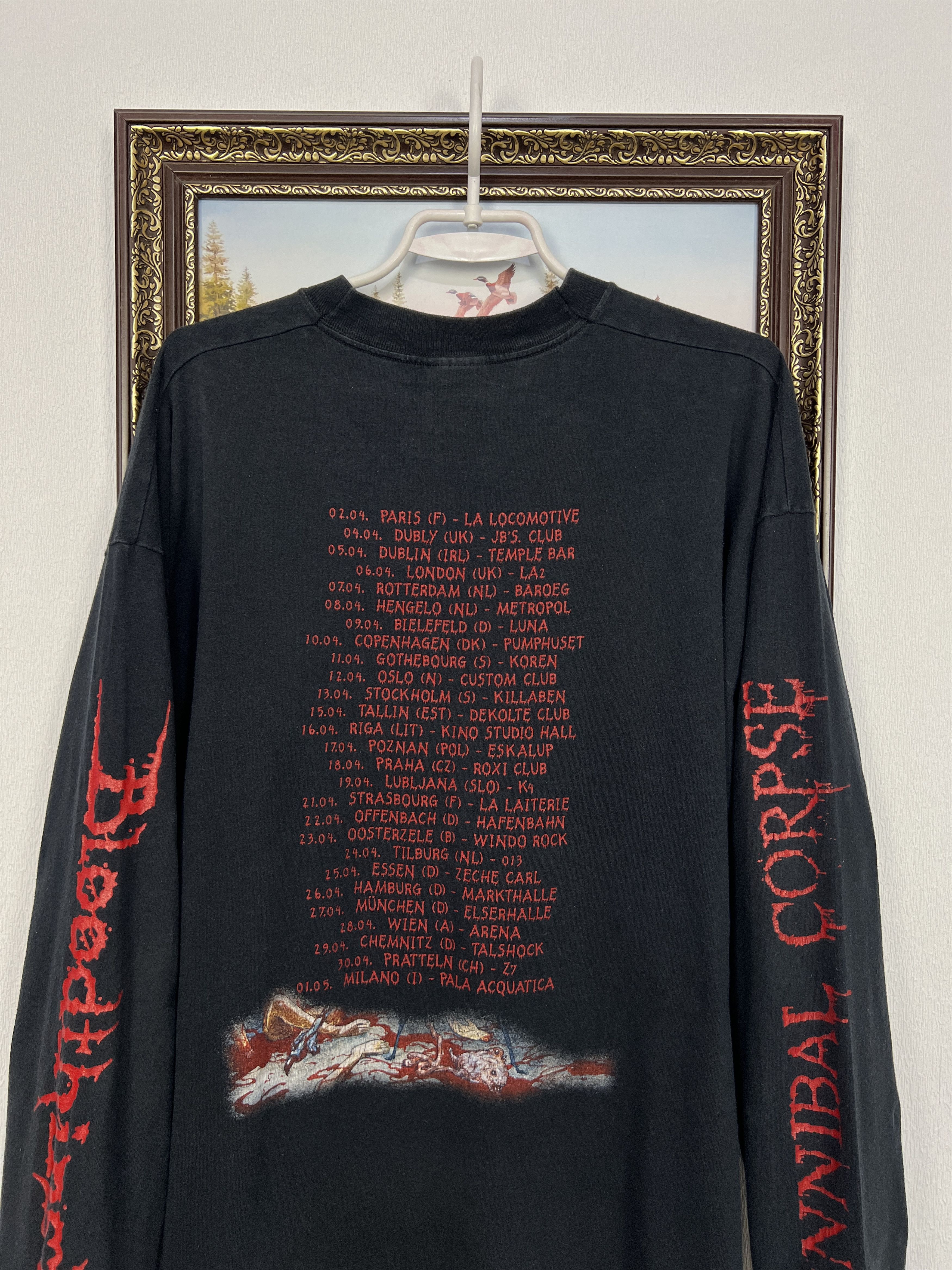 Other Vintage Cannibal Corpse Bloodthirst Long Sleeve Tee Shirt Size US XL / EU 56 / 4 - 11 Thumbnail