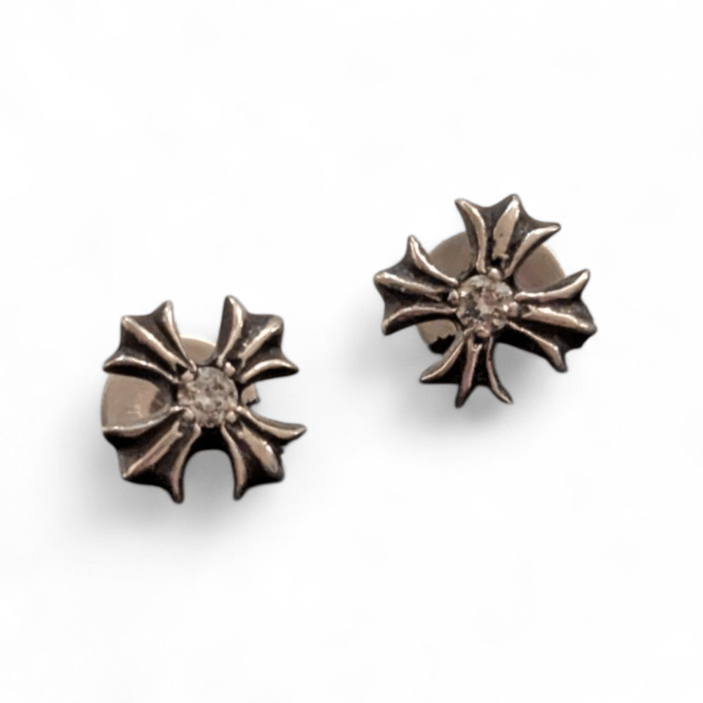 Chrome Hearts Chrome Hearts #2 Plus Studs - Pair (Set of 2