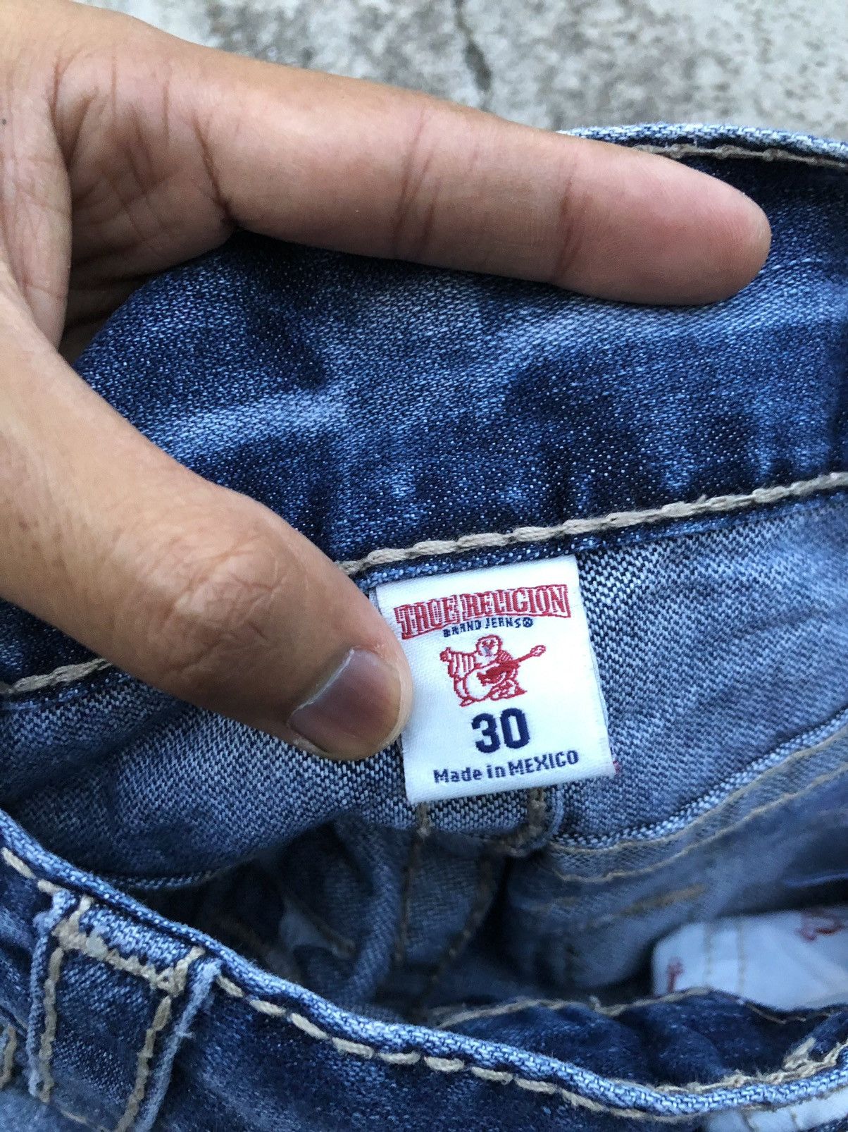 True Religion TRUE RELIGION DISTRESSED DENIM Size US 32 / EU 48 - 5 Thumbnail