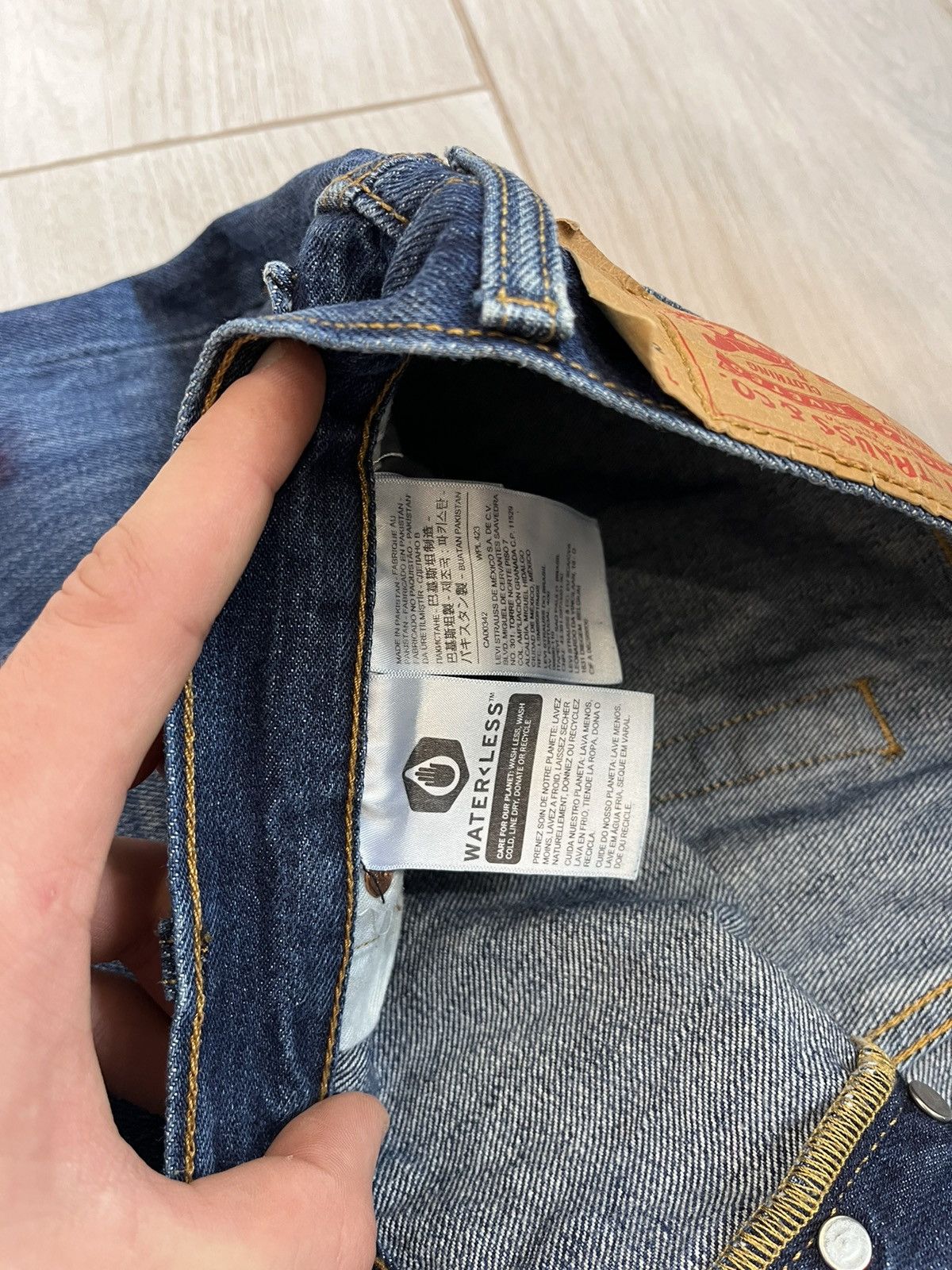 Levi's × Vintage Levis 501 denim jeans workwear distressed style Size US 40 / EU 56 - 16 Thumbnail