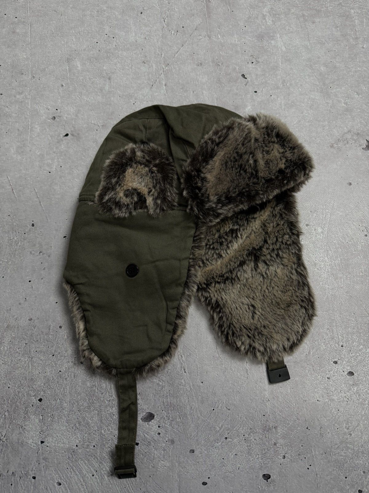 Hysteric Glamour Vintage Y2K Fuzzy Fur Ushanka Hat Size ONE SIZE - 3 Thumbnail
