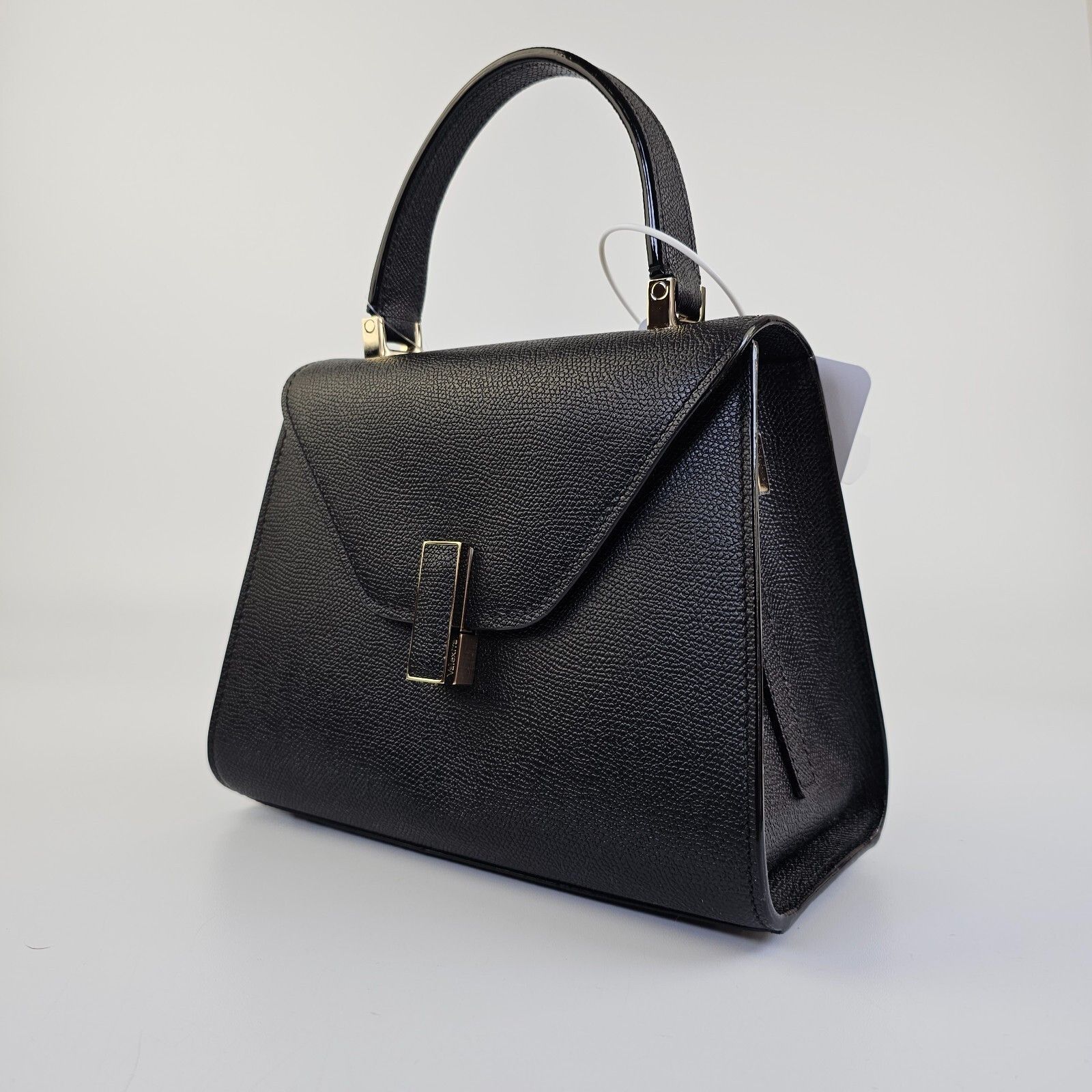 Valextra Valextra Iside Mini Black Leather Top Handle Bag New Size ONE SIZE - 4 Thumbnail