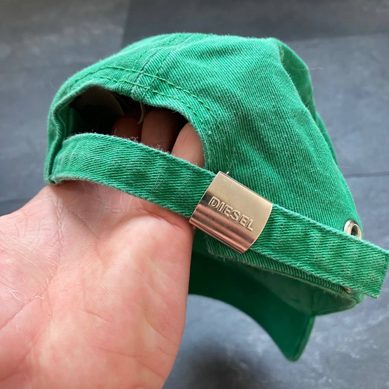 Diesel × Vintage Vintage diesel rare big logo cap Size ONE SIZE - 5 Thumbnail