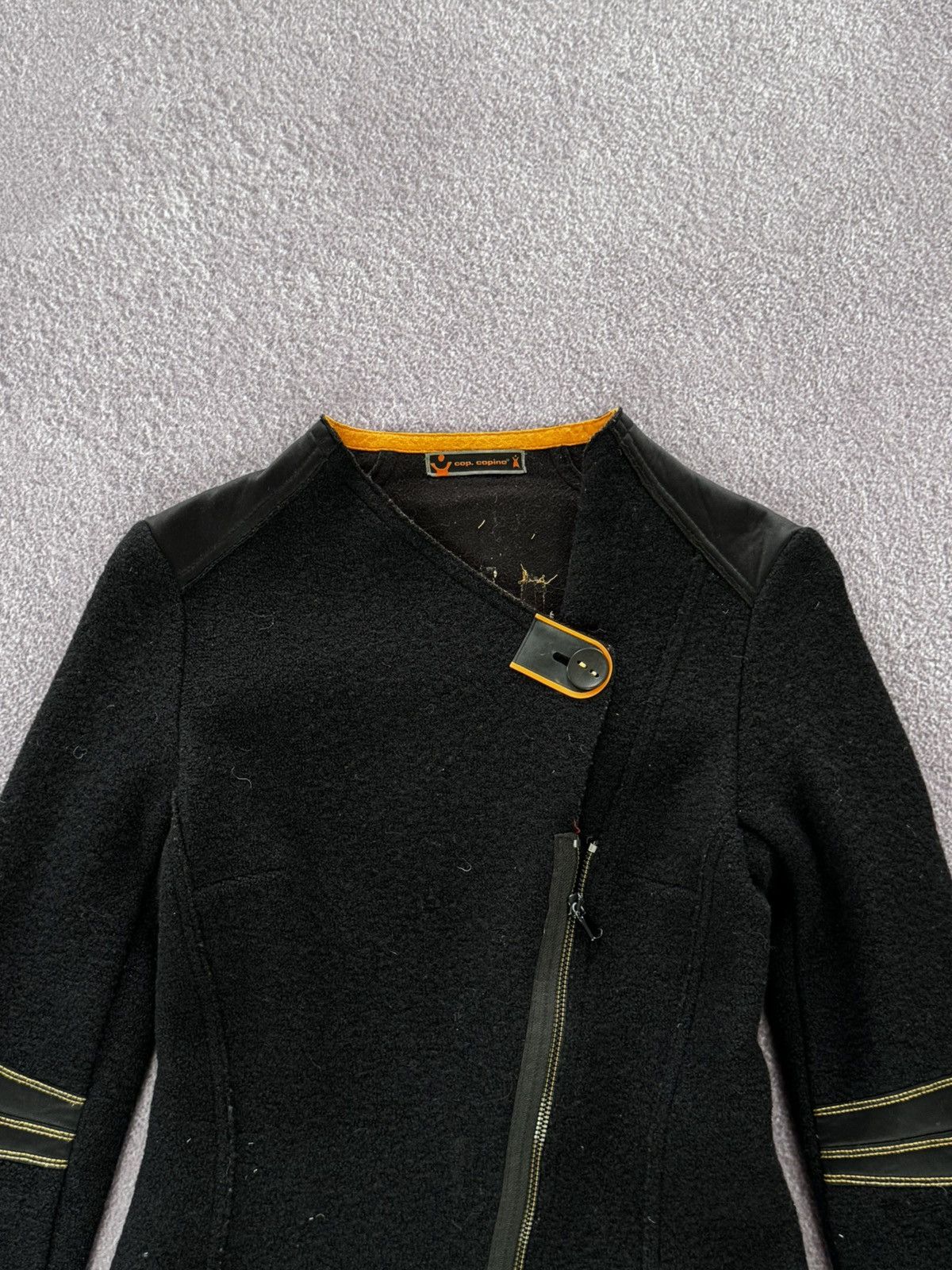 Cop Copine Cop Copine Y2K Zip Up Glamour Jacket Size M / US 6-8 / IT 42-44 - 3 Thumbnail