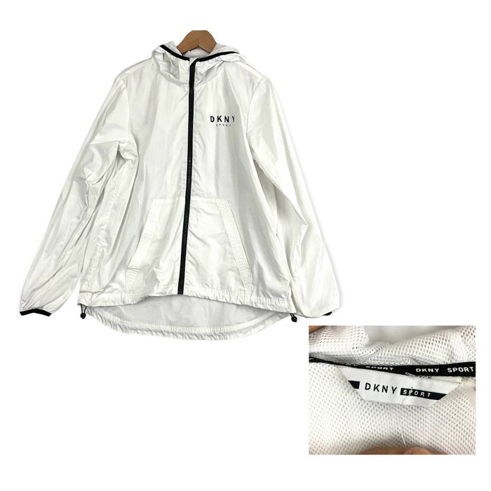 Dkny sport hot sale white jacket