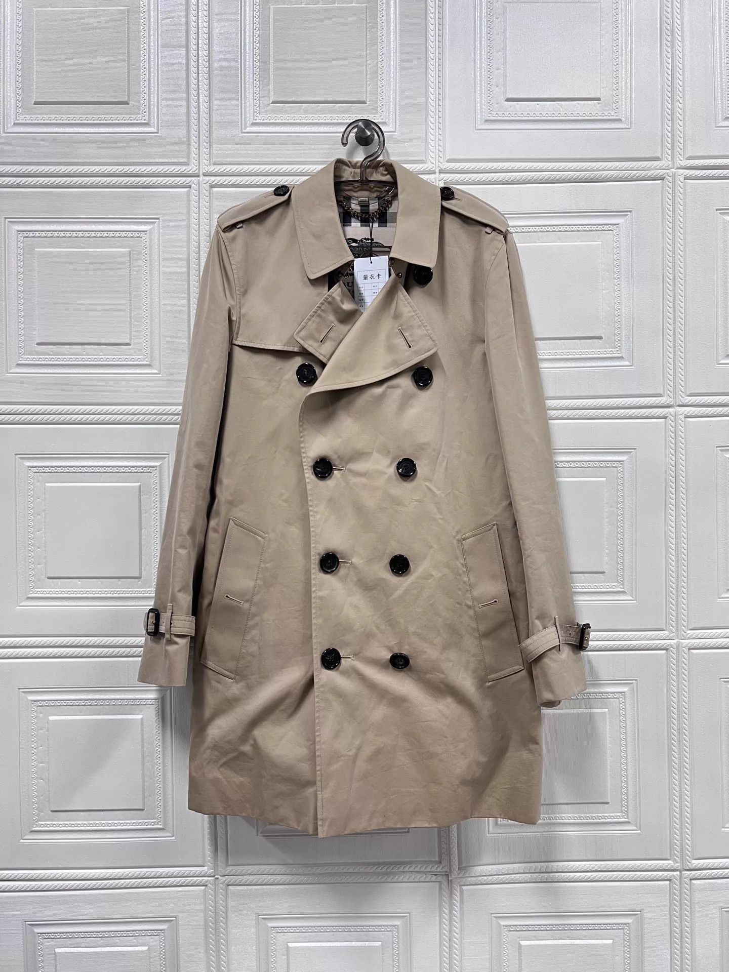 Burberry Beige Double-Breasted Trench Coat Size S Size US S / EU 44-46 / 1 - 1 Thumbnail