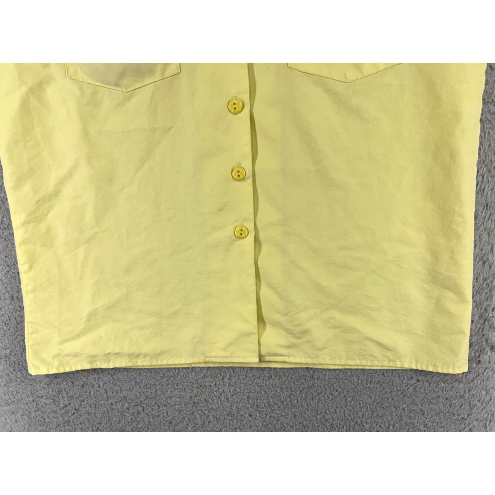 Vintage VINTAGE Boy Scouts of America Uniform Shirt Womens Medium Yellow Short Sleeve READ Size M / US 6-8 / IT 42-44 - 5 Thumbnail