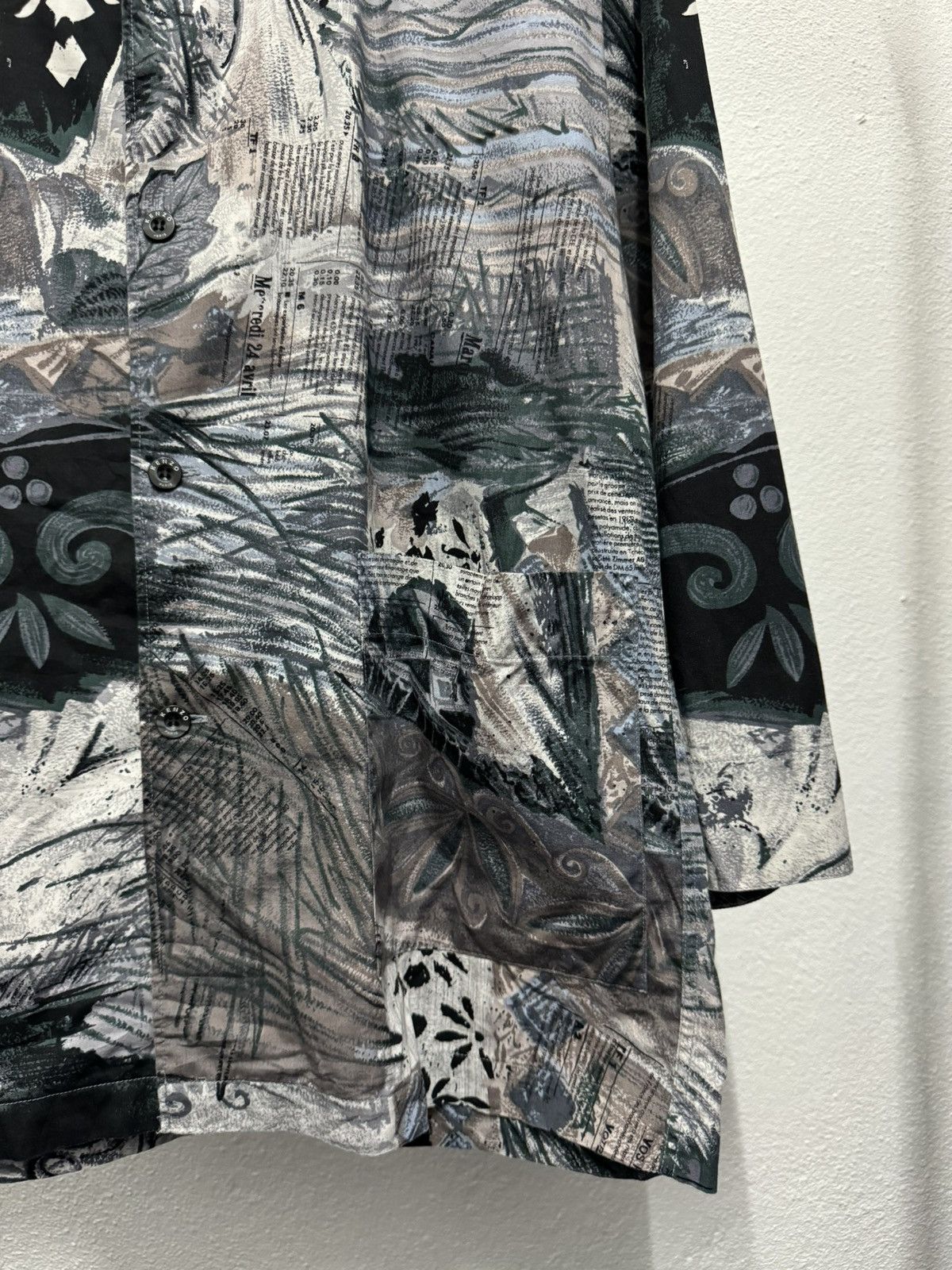 Designer × Kenzo KenZo full print button up shirt Size US M / EU 48-50 / 2 - 4 Thumbnail