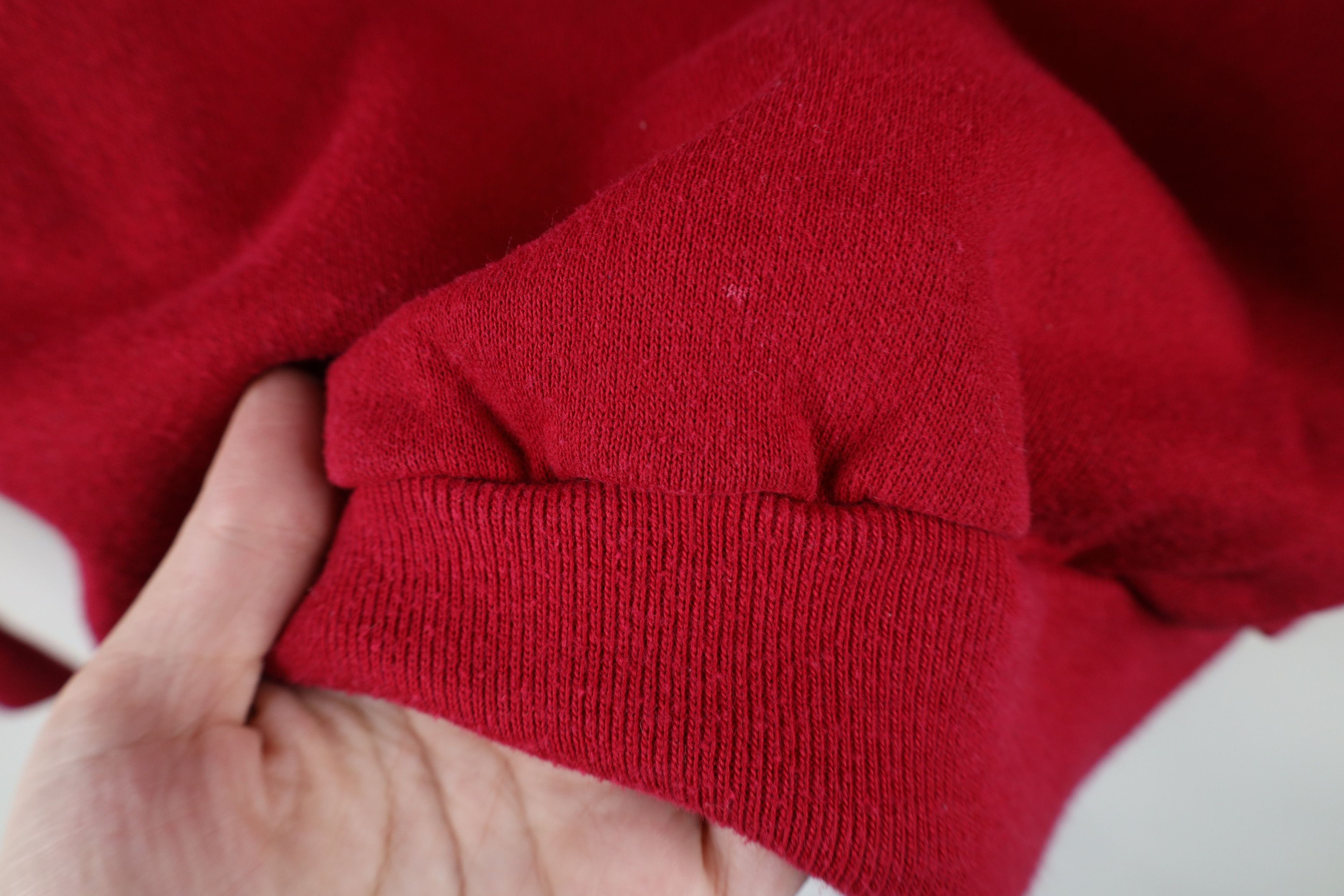 Vintage Vintage 70s Streetwear Raglan Crewneck Sweatshirt Red USA Size US L / EU 52-54 / 3 - 11 Thumbnail