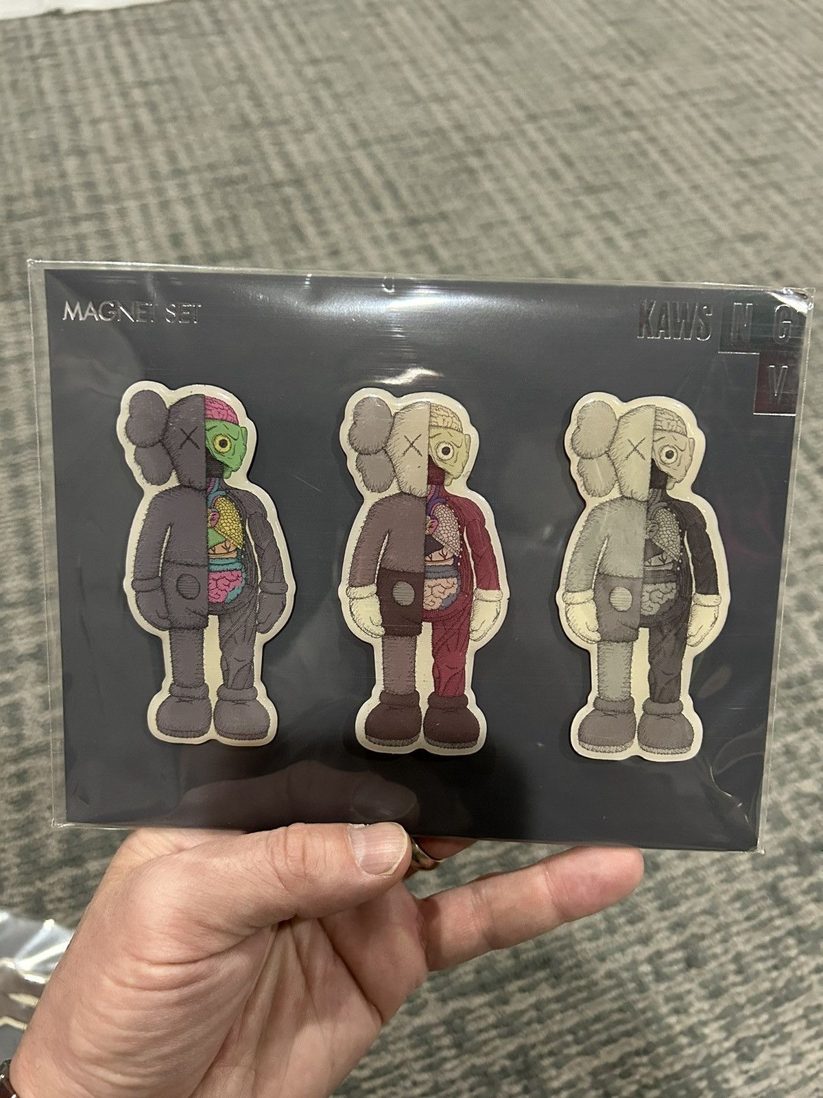 Kaws Kaws Companion Flayed Magnet Set Size ONE SIZE - 1 Thumbnail