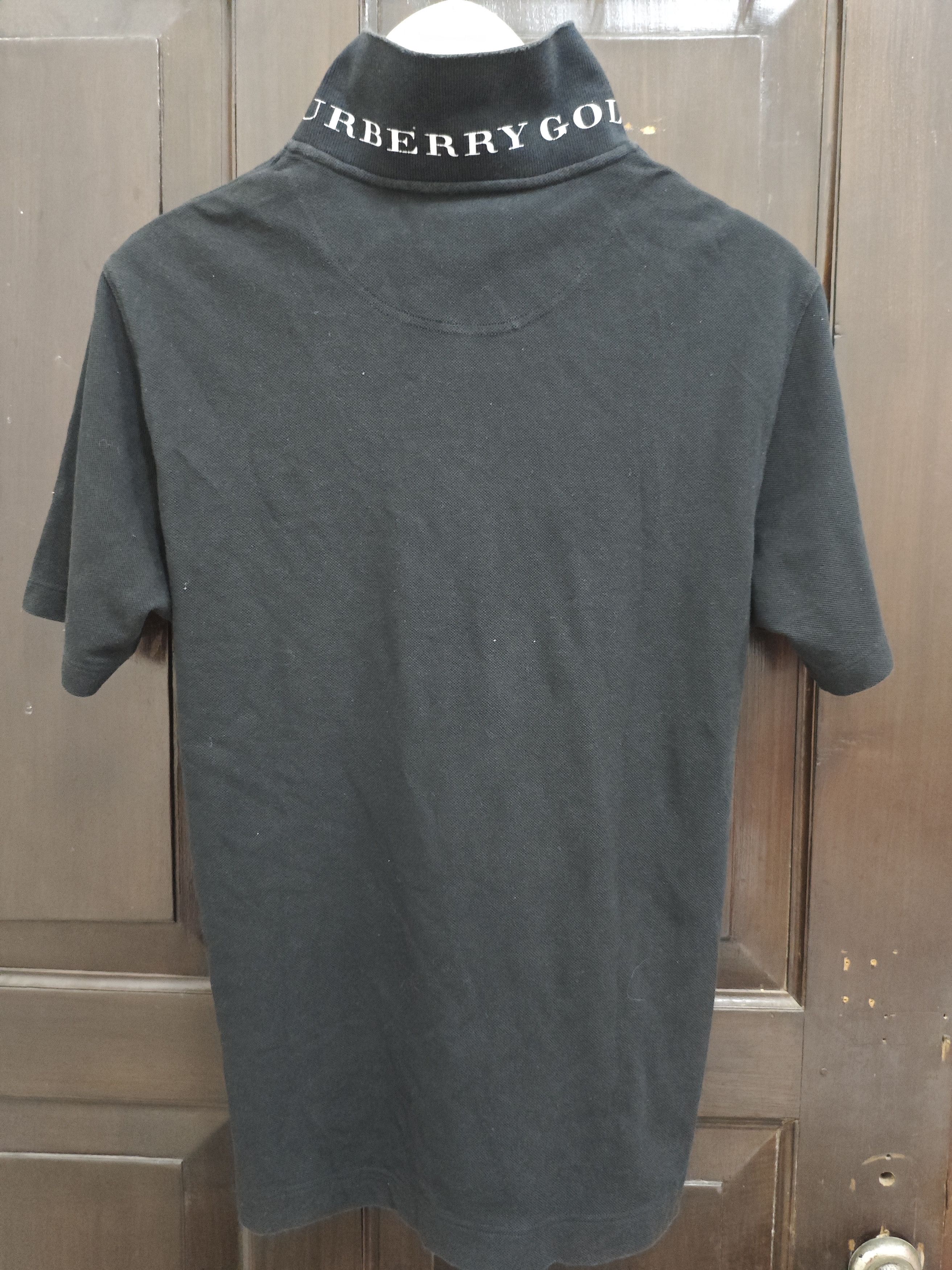 Burberry Burberry Golf Black Polo shirt with white horse logo Size US L / EU 52-54 / 3 - 3 Thumbnail