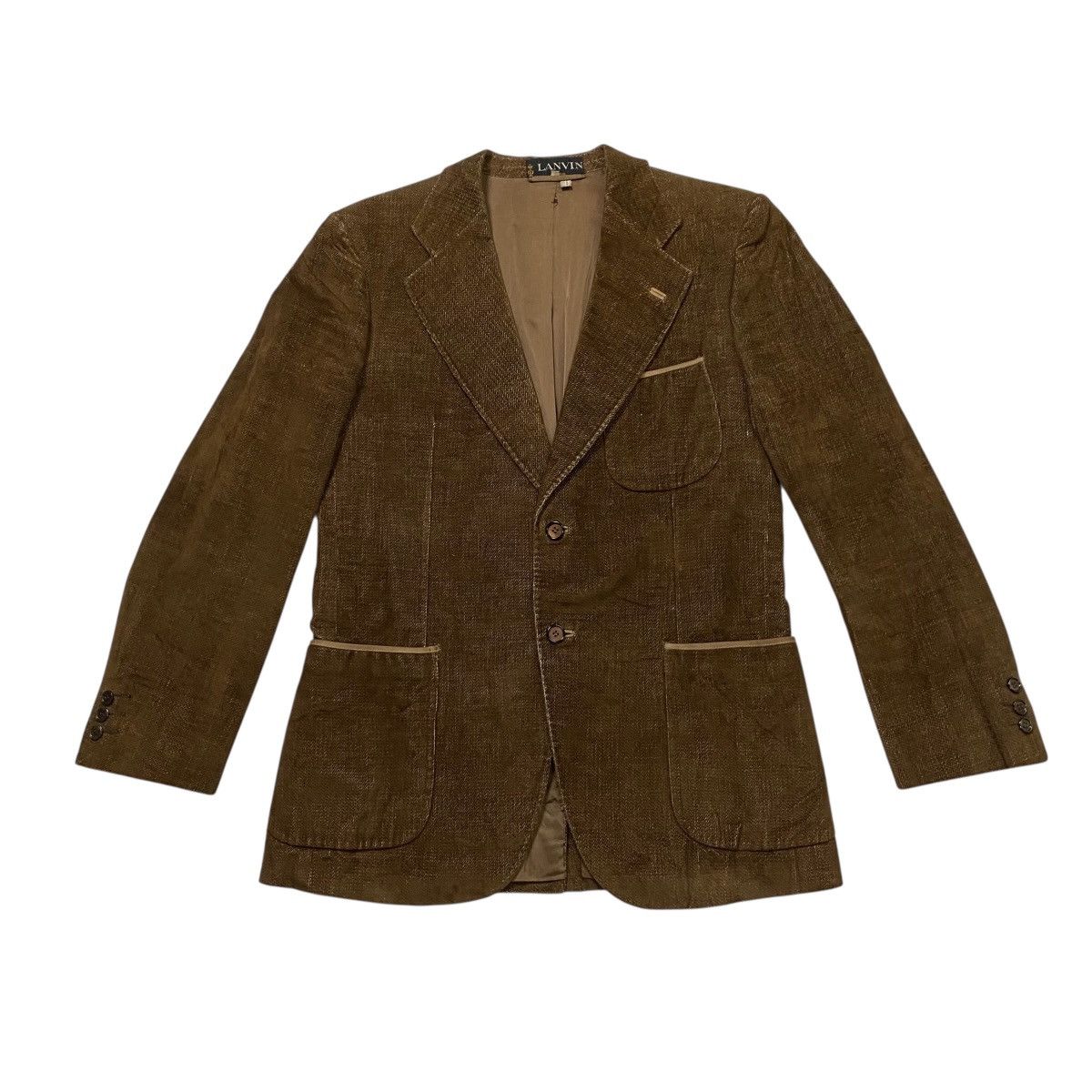 Lanvin Lanvin denim blazer jacket Size 50S - 2 Thumbnail