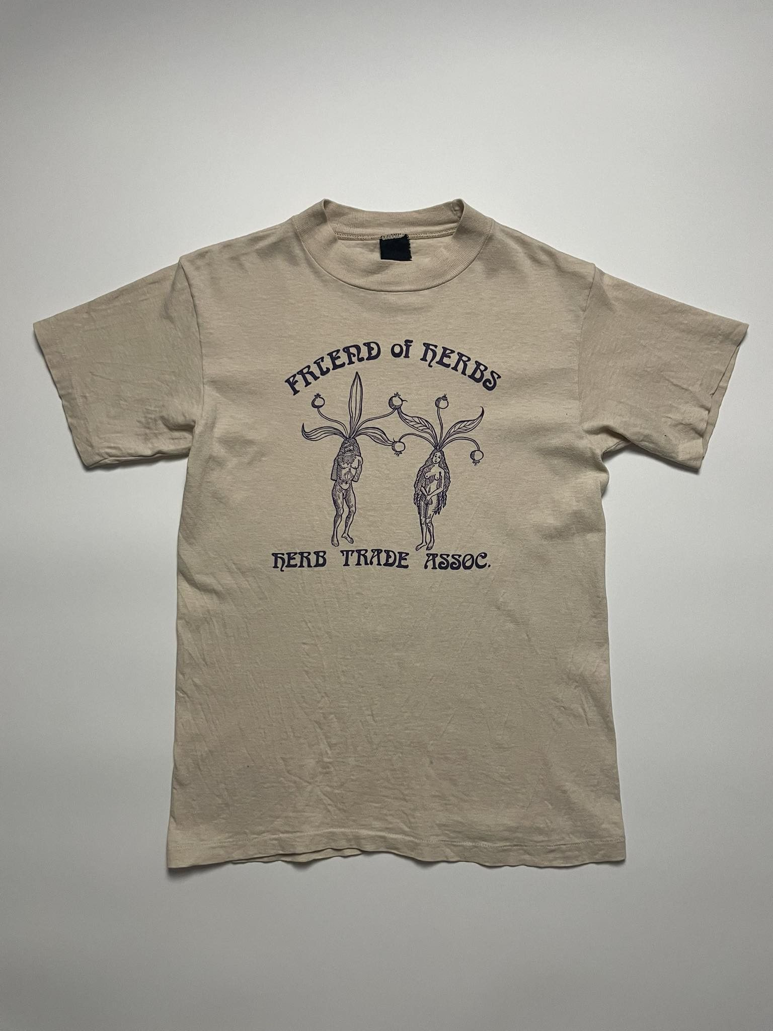 Vintage Vintage Herb Association Art Shirt Size US S / EU 44-46 / 1 - 1 Thumbnail