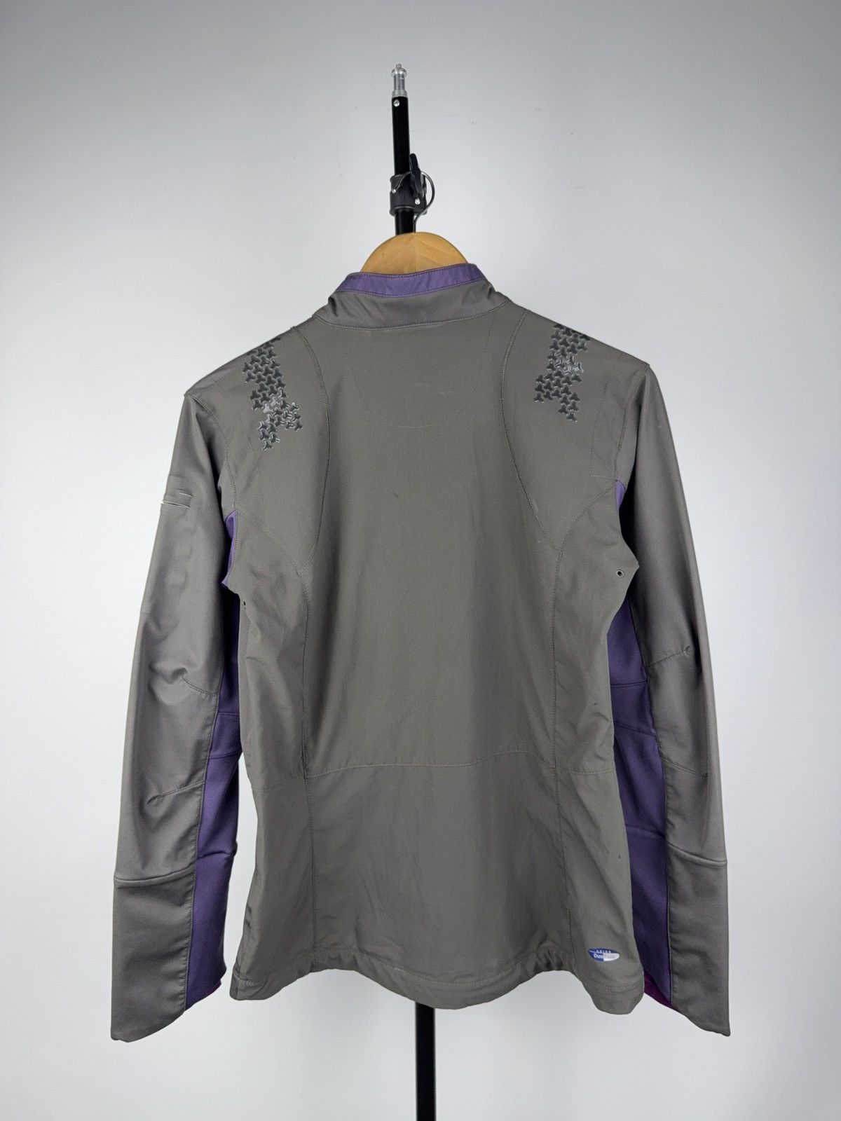 Asics Asics Women’s 00s Running Jacket Gray Purple Windbreaker Size XS / US 0-2 / IT 36-38 - 8 Thumbnail