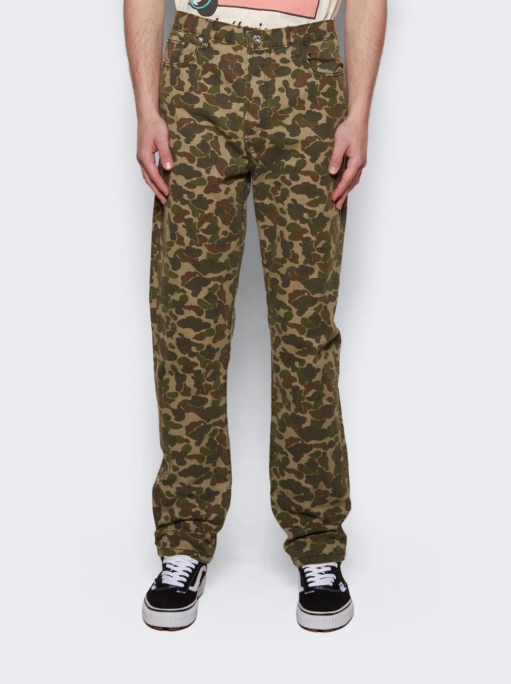 Gallery Dept. o1gr1nt0426 Road Camo 5001 Jeans in Military Green Size US 36 / EU 52 - 3 Thumbnail