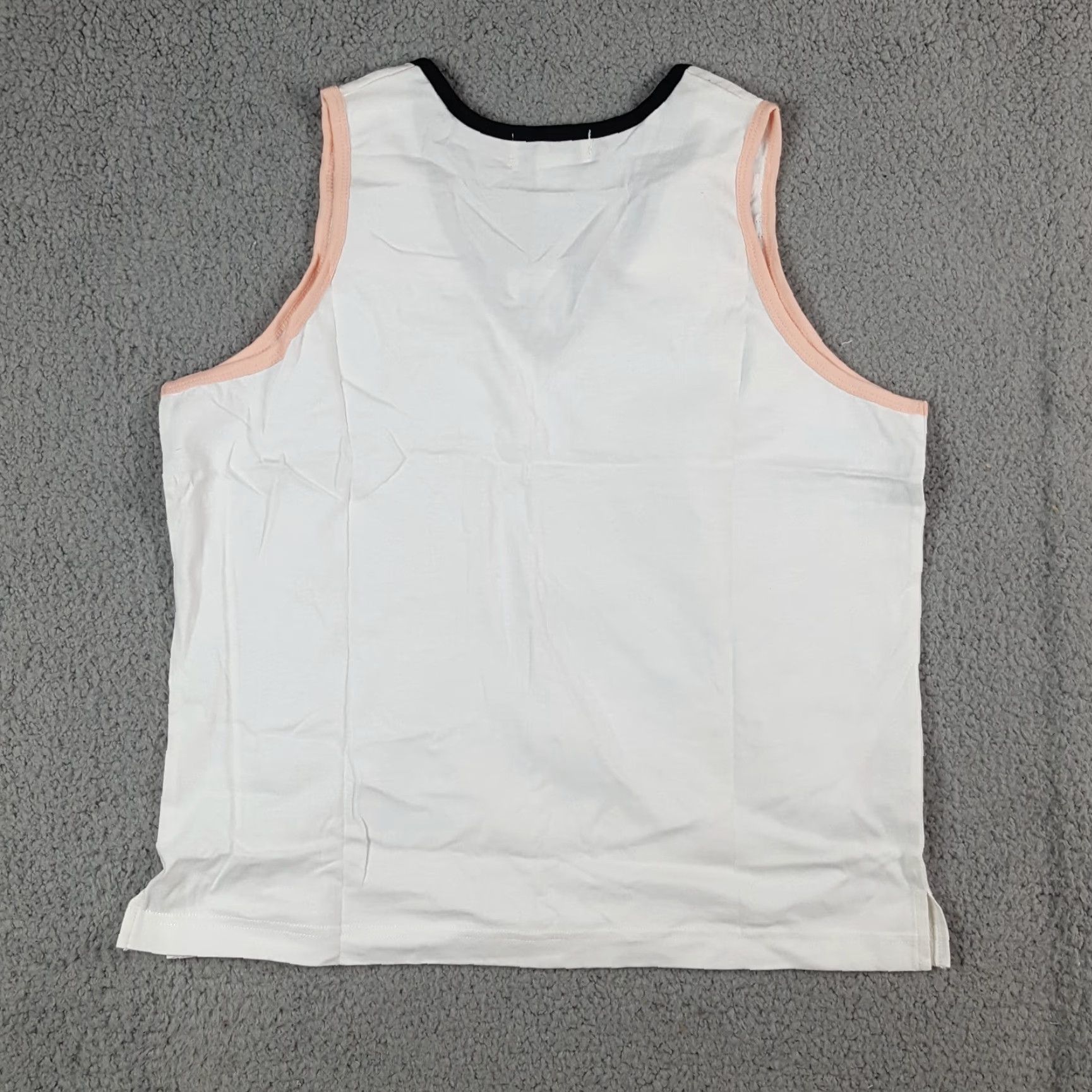 Vintage VINTAGE Tee Wear Women’s Athletic Sleeveless Tank Shirt M White Golf Tennis Retro 90s Size M / US 6-8 / IT 42-44 - 4 Thumbnail