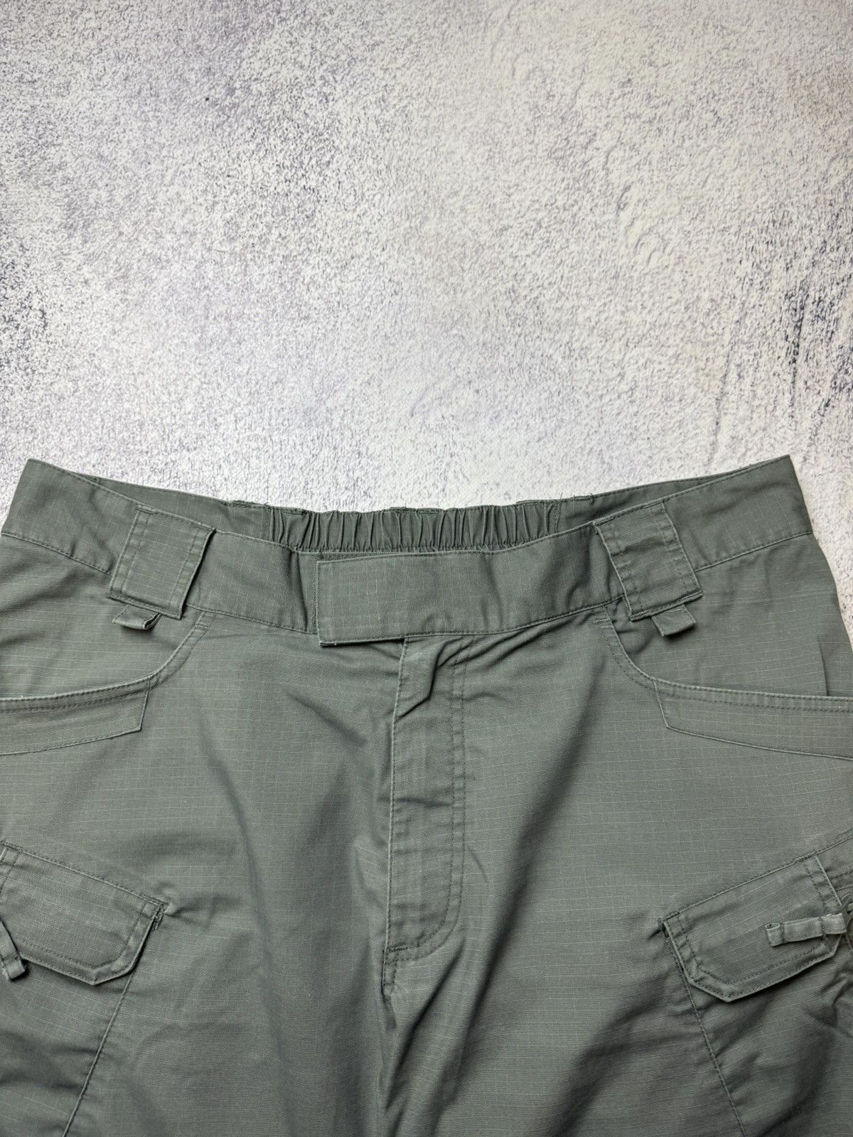 Vintage Mens Helikon-Tex Cargo Military Green Shorts Size US 38 / EU 54 - 5 Thumbnail