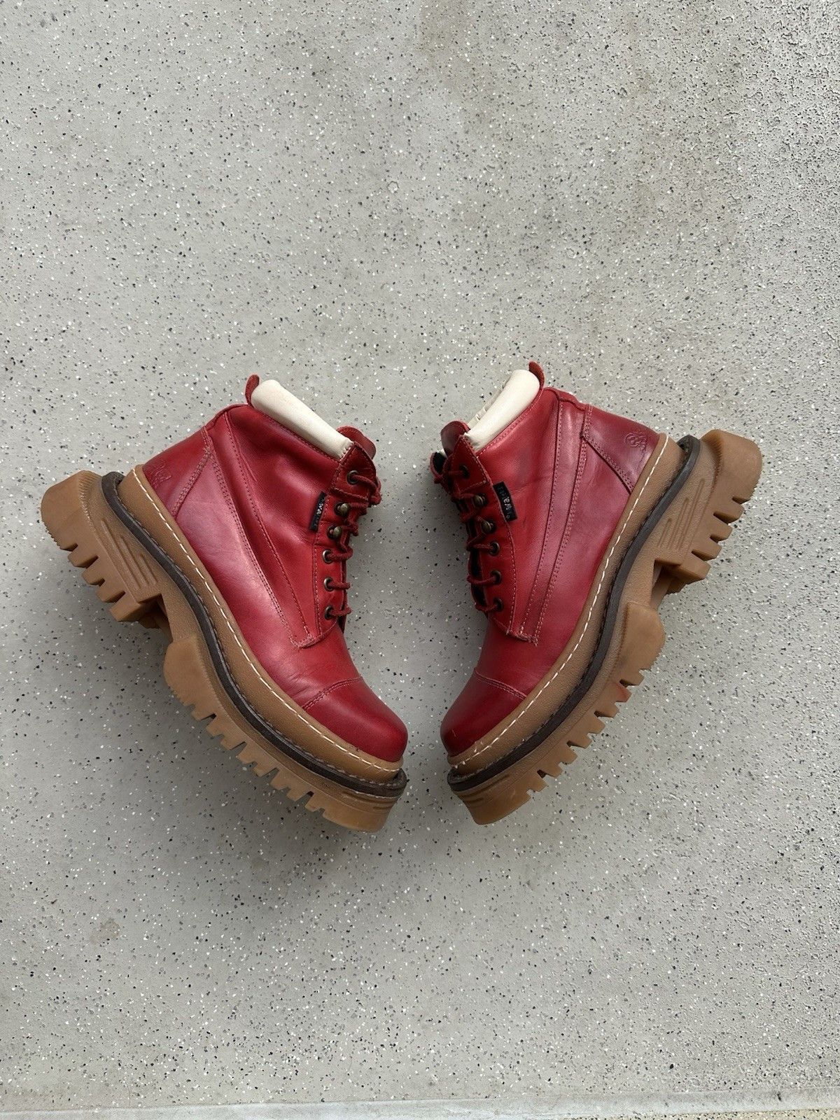 Vintage DDP Vintage Kowalski platform boots festival Chunky y2k Size US 8 / IT 38 - 1 Thumbnail
