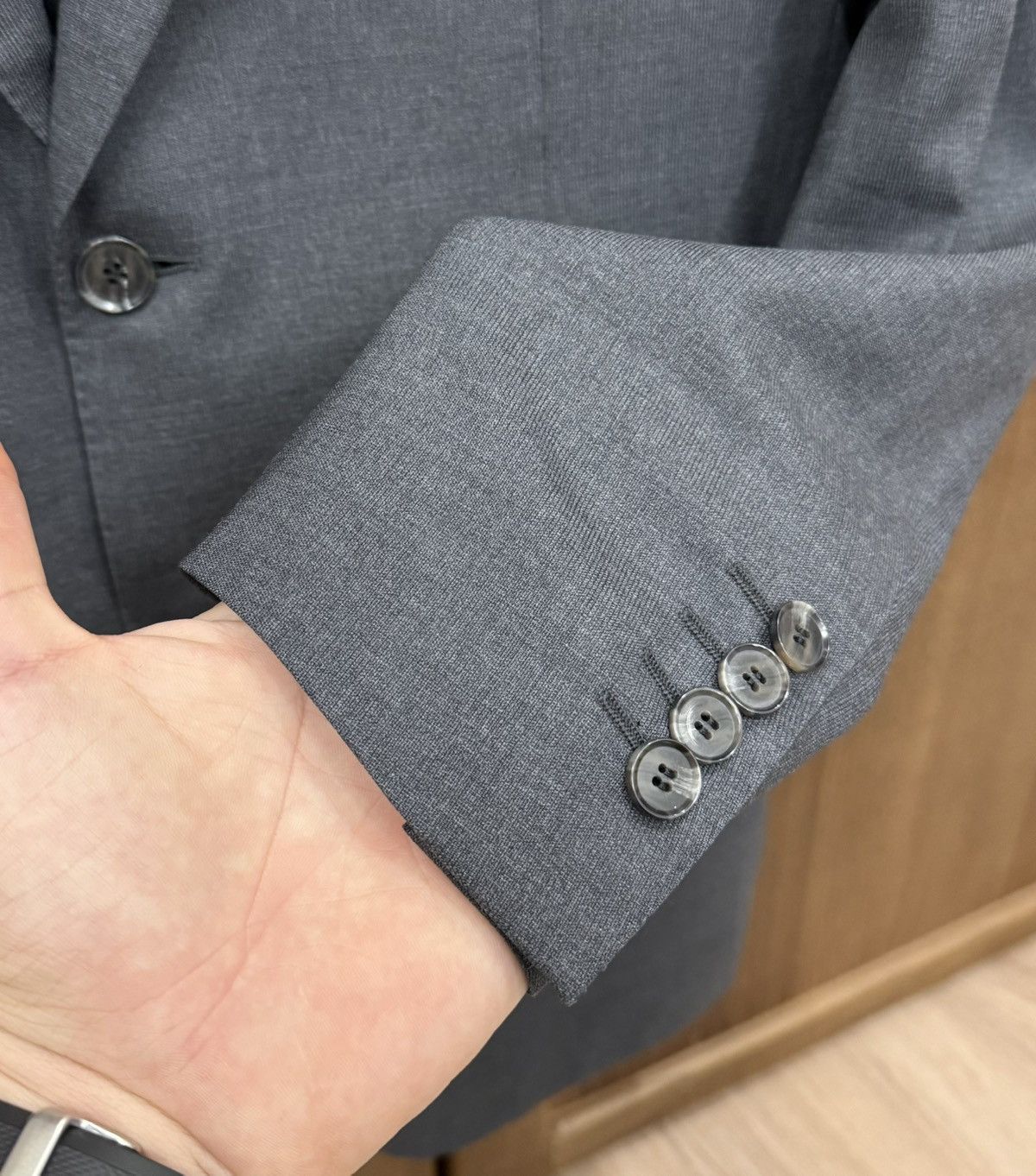 Canali Canali Gray Classic Blazer Two Button Size 38R - 5 Thumbnail