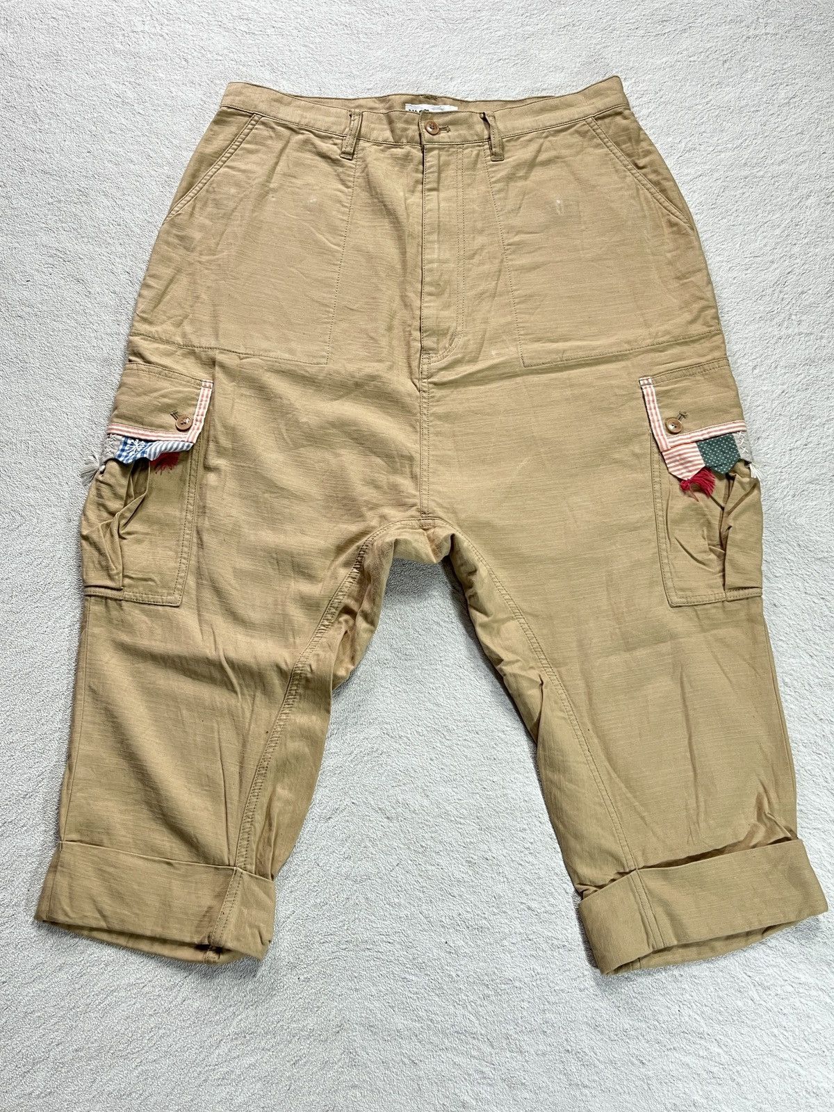 Vintage 🔥Ne-net by Issey Miyake (Cropped Pants Cargo)🔥 Size US 30 / EU 46 - 1 Thumbnail