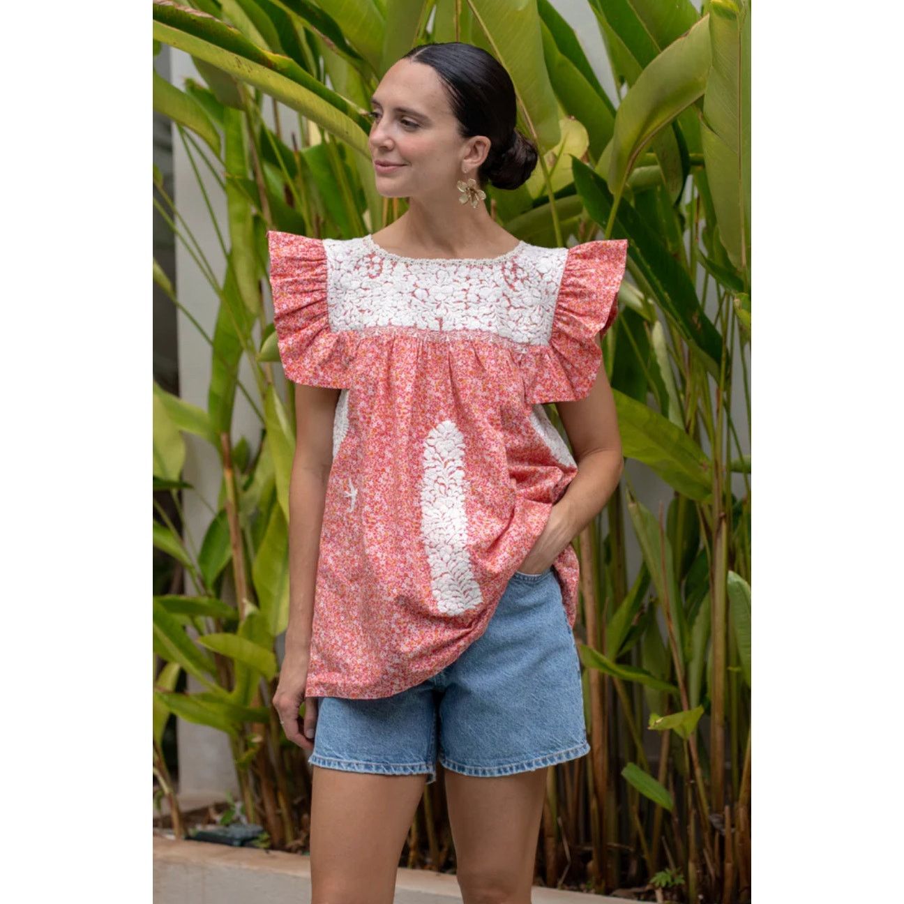 Other Mi Golondrina Soledad Blouse Blue Size S / US 4 / IT 40 - 11 Thumbnail