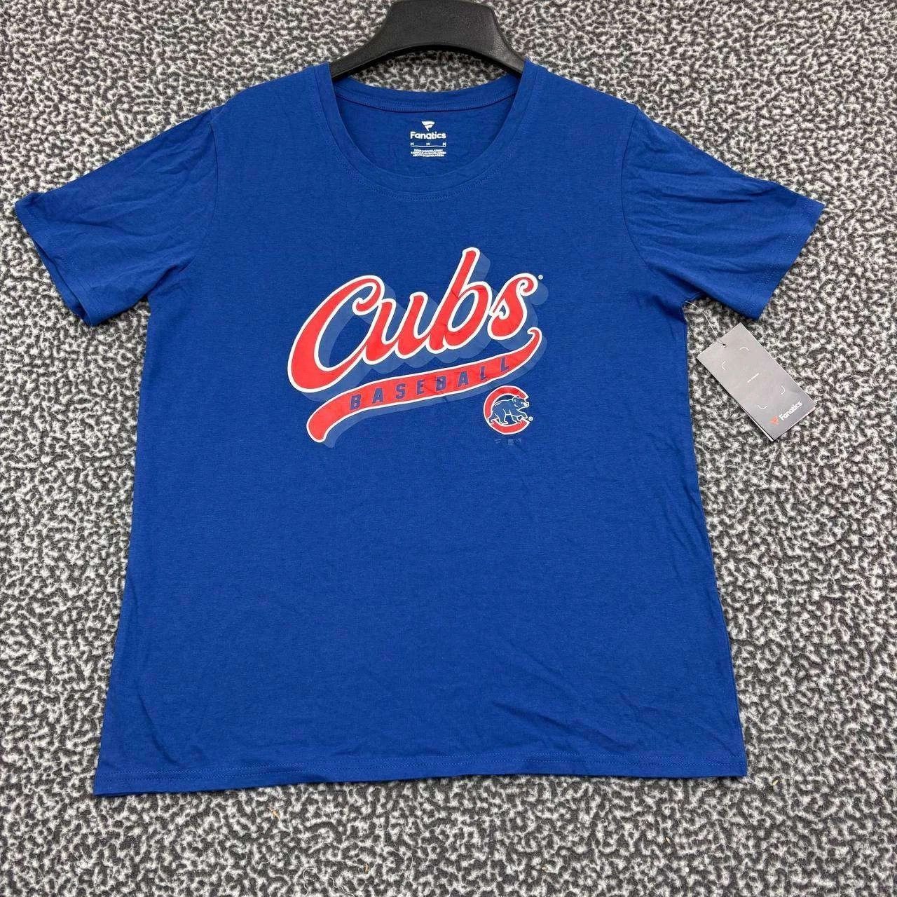 Other Chicago Cubs Shirt Women Short Sleeve Crew Neck New M Size M / US 6-8 / IT 42-44 - 1 Thumbnail