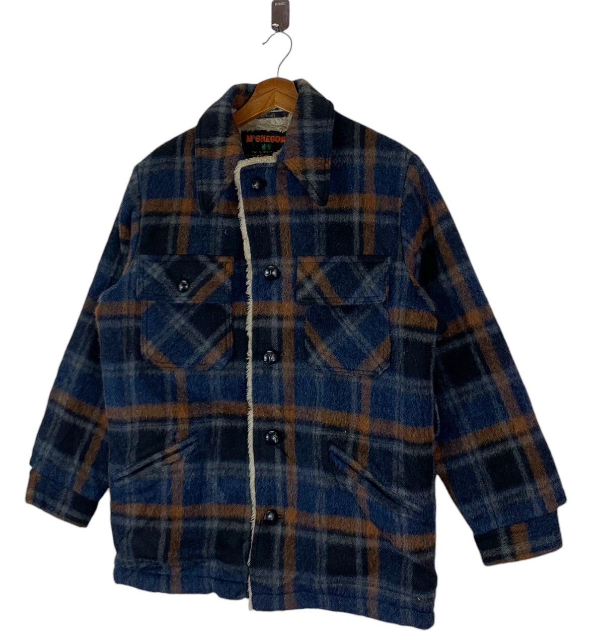 McGregor × Vintage 🔥🔥 VINTAGE MCGREGOR TARTAN PLAID SHERPA JACKET Size US M / EU 48-50 / 2 - 2 Thumbnail